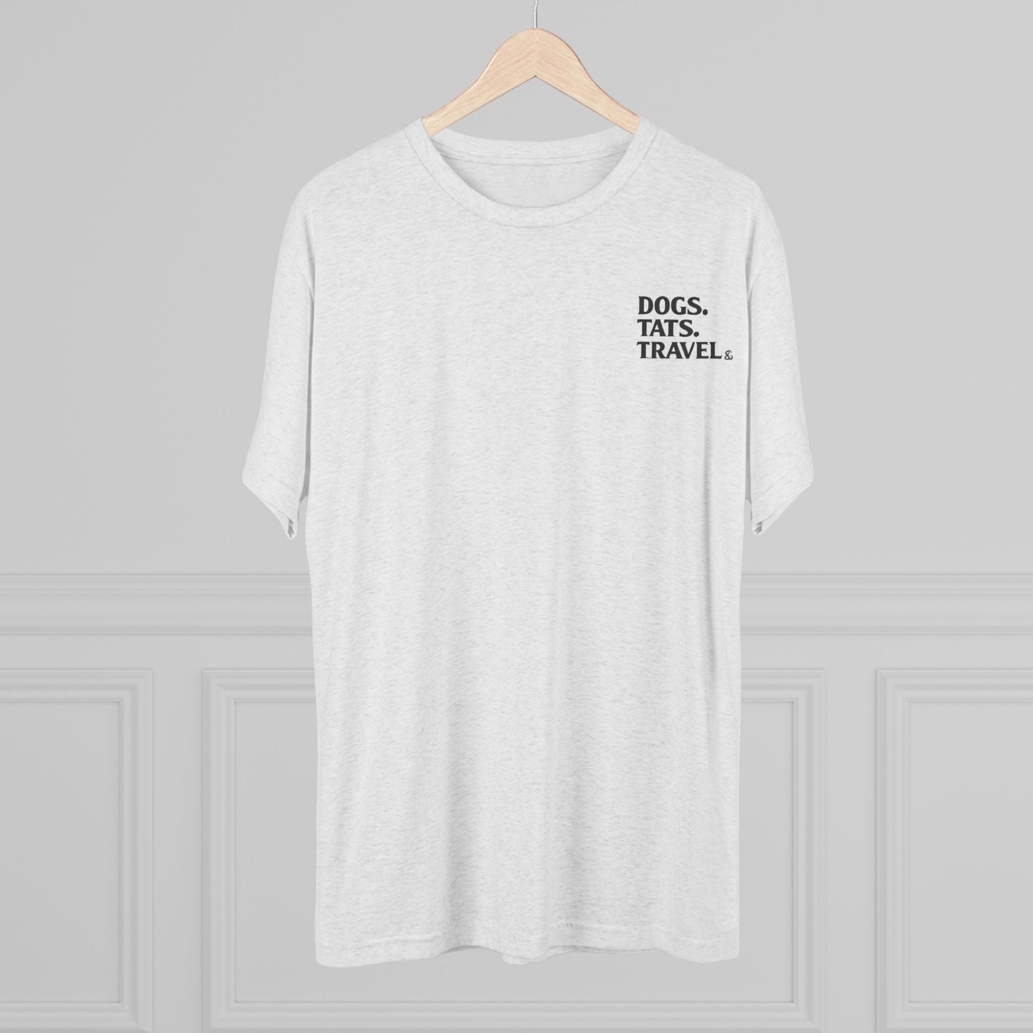 BubbaChubbs Mountains Minimalist Dogs Tats Travel — Adventure Outdoor Crew Shirt - BubbaChubbs Brand