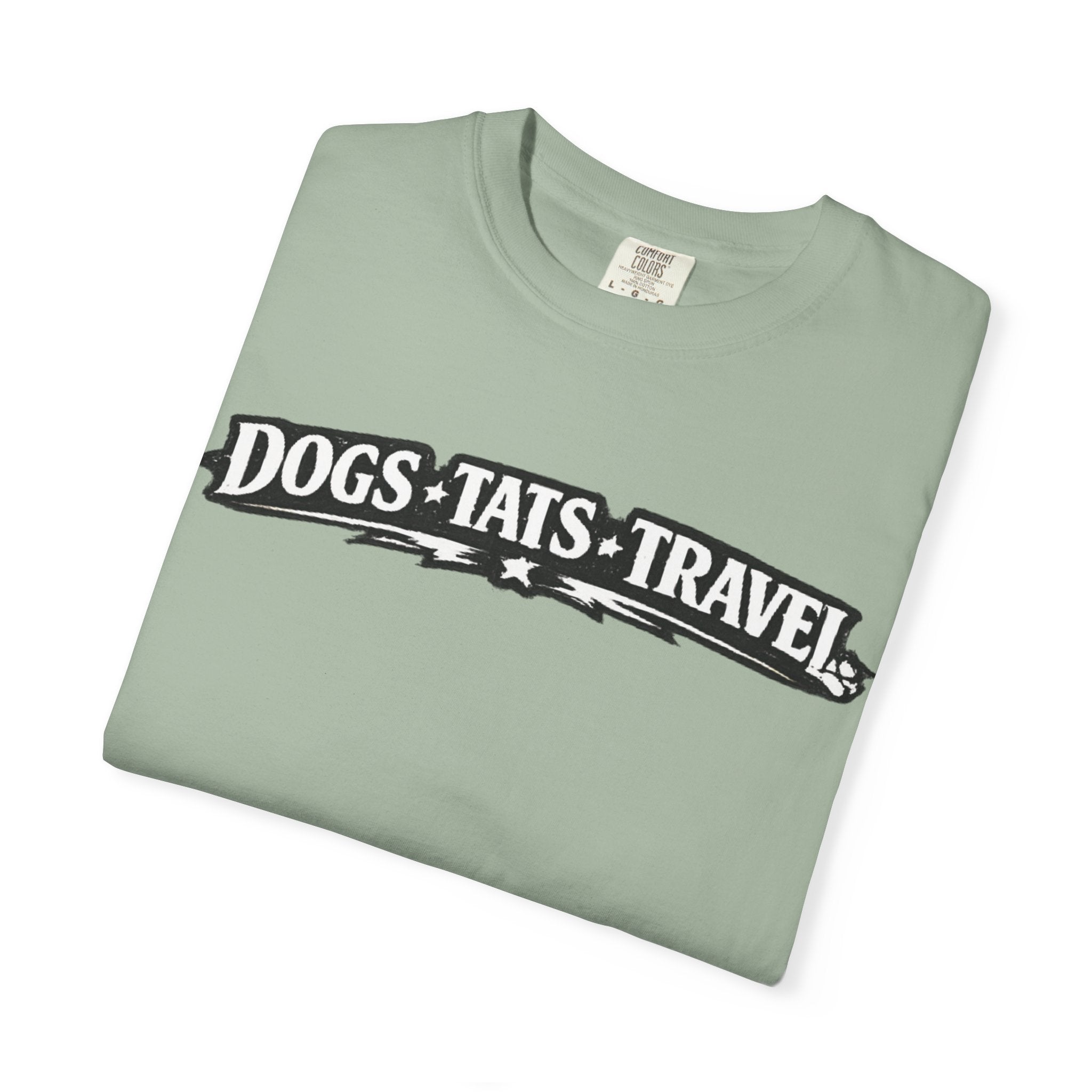 BubbaChubbs Dogs Tats Travel Chill Tee Printify