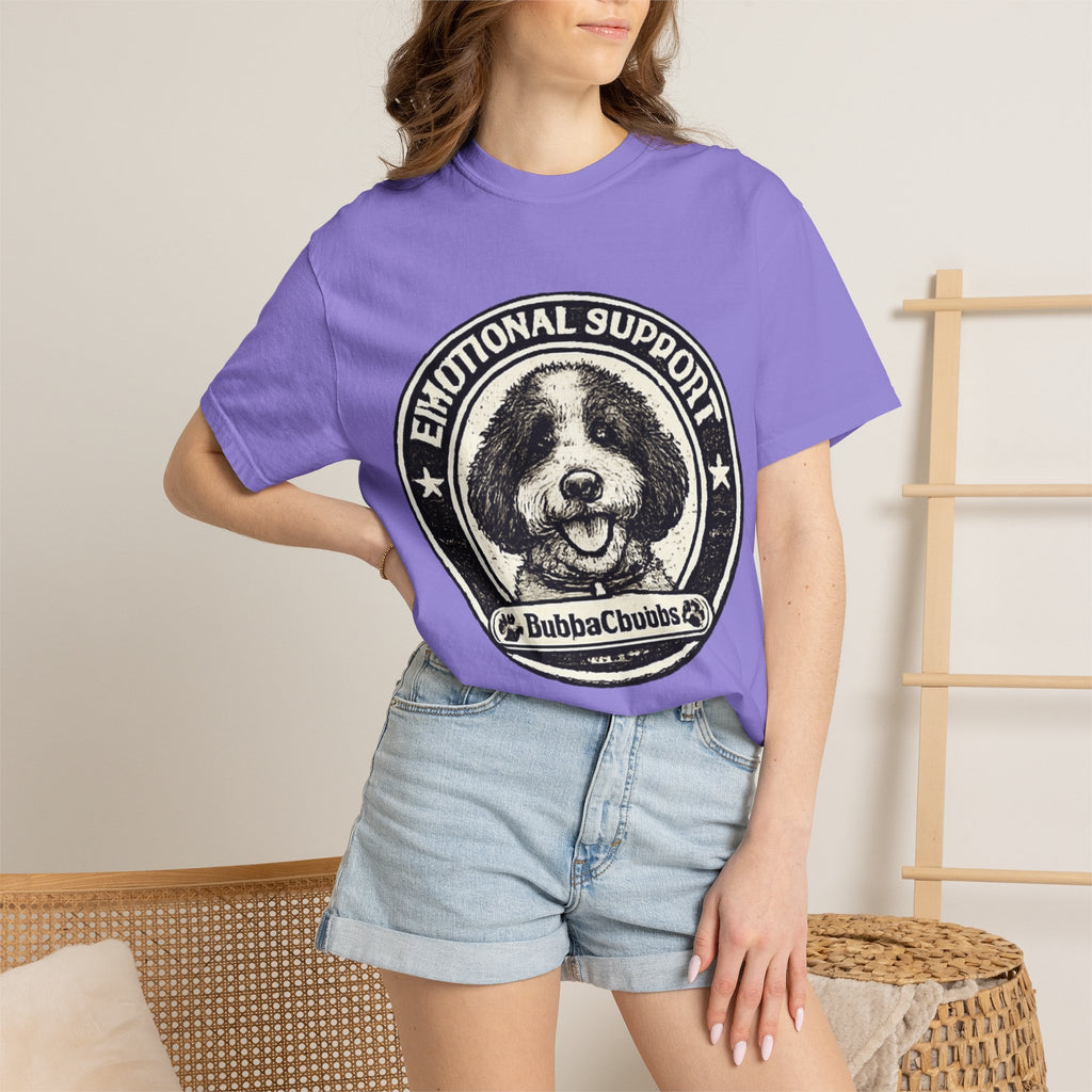 BubbaChubbs Doodle Vintage Emotional Support Style Tee Printify