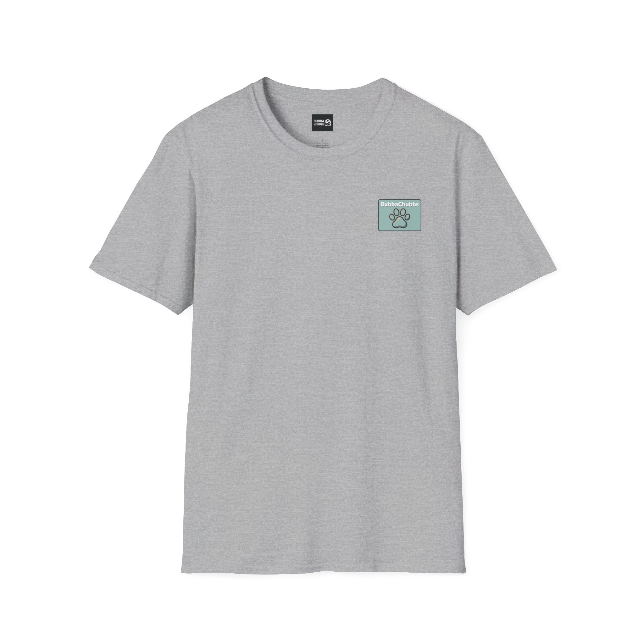 BubbaChubbs Logo front and Back Short-Sleeve Tee - BubbaChubbs Brand