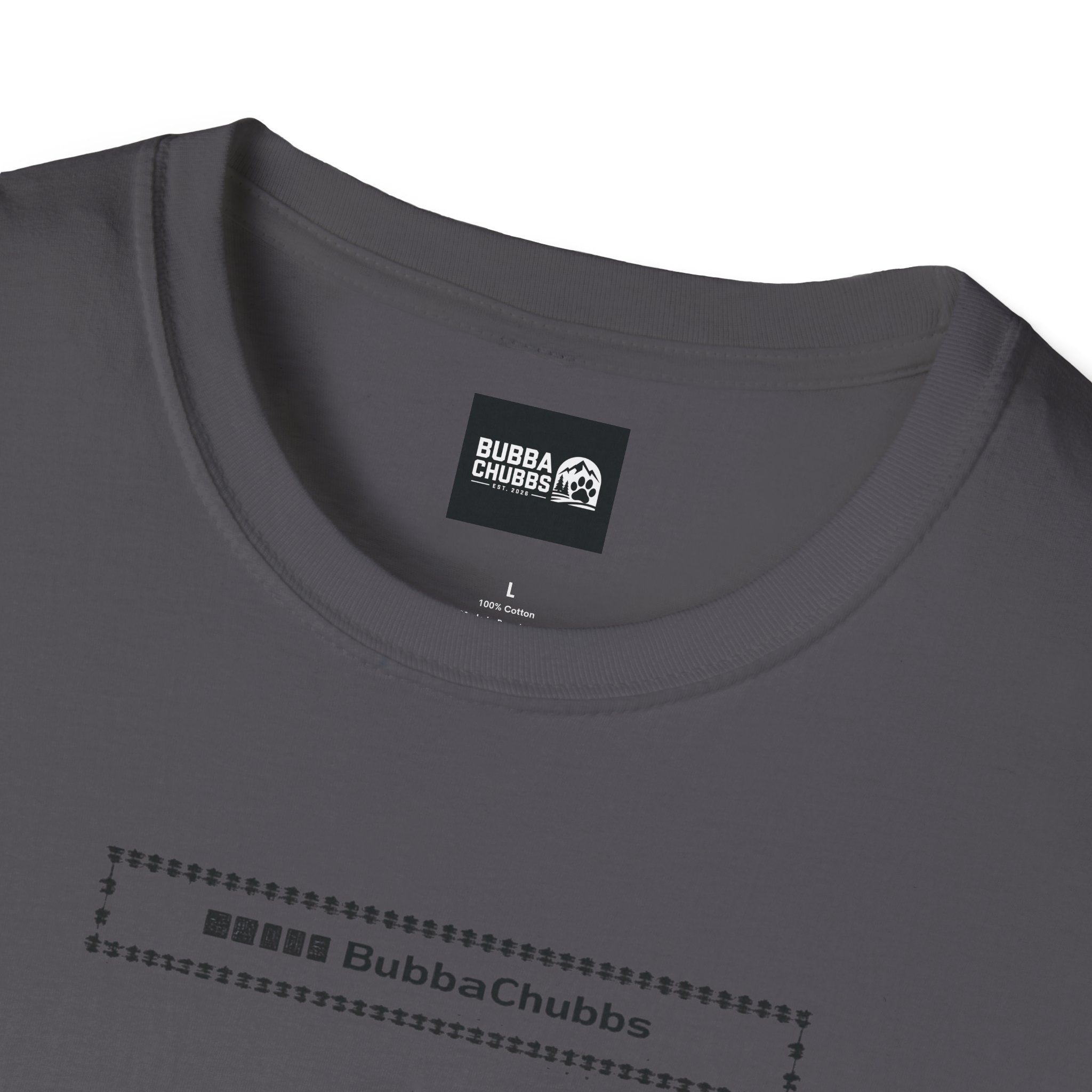 BubbaChubbs Classic Boxed Text Short-Sleeve Tee - BubbaChubbs Brand