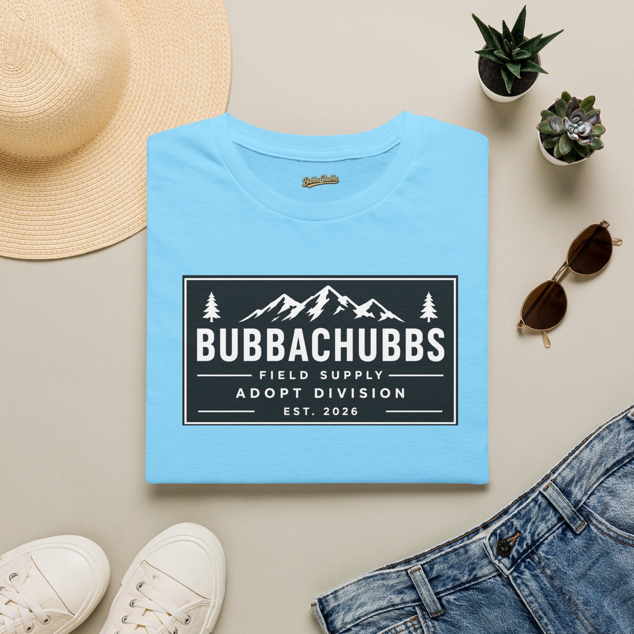 BubbaChubbs Adopt Supply Tee - BubbaChubbs Brand