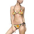 BubbaChubbs Fruit Floral Bikini Women's Tropical -Side Swimsuit Printify