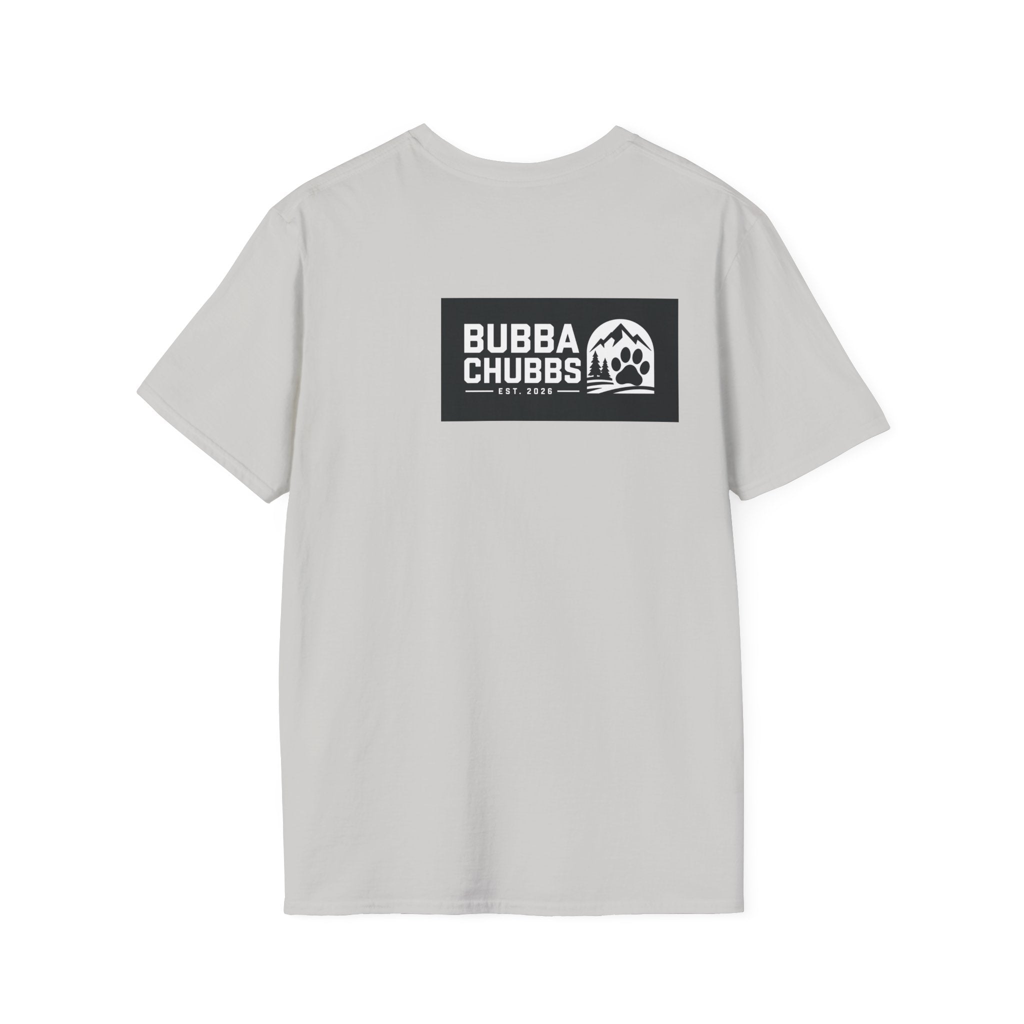 BubbaChubbs Updated Modern Back Large Logo Short-Sleeve Tee - BubbaChubbs Brand