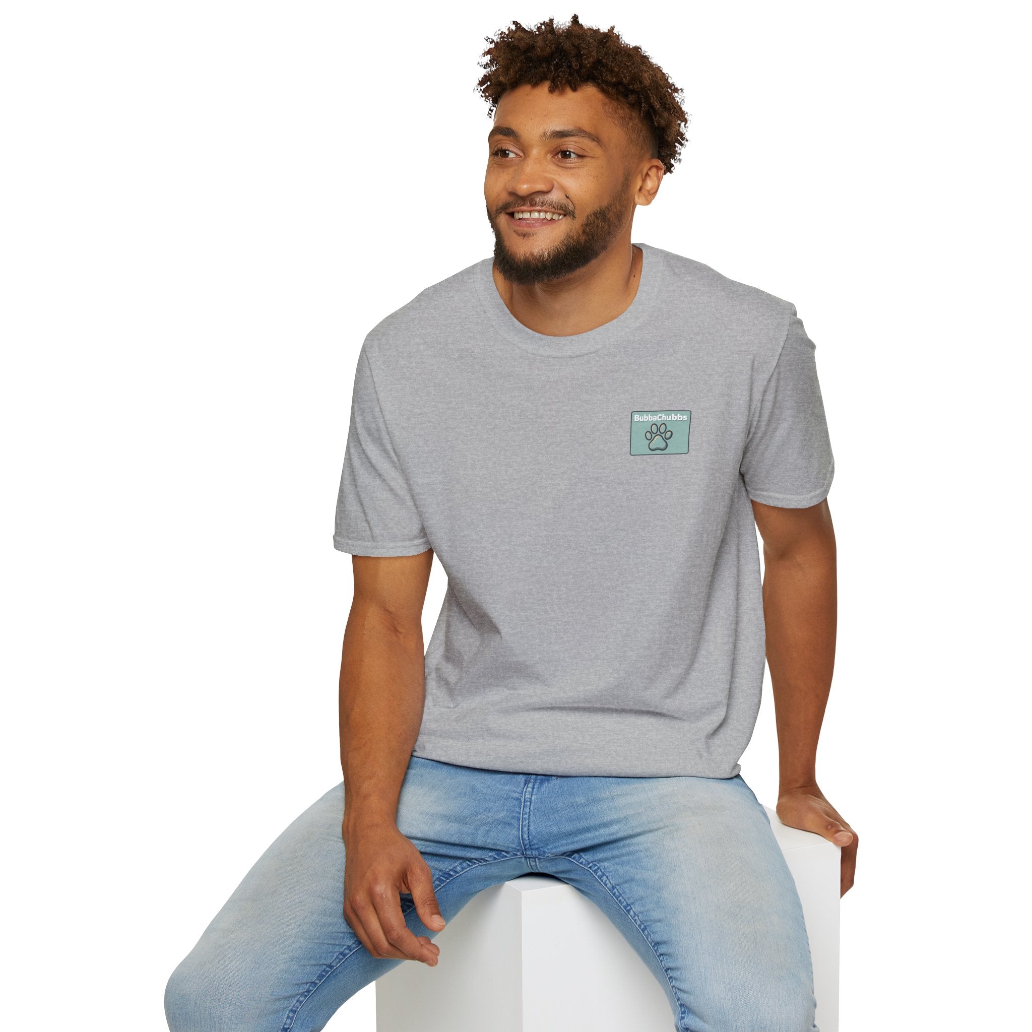 BubbaChubbs Logo front and Back Short-Sleeve Tee - BubbaChubbs Brand