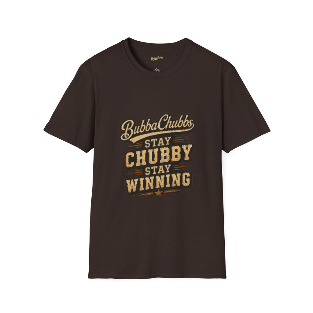 Stay Chubby Graphic Tee | BubbaChubbs Signature T-Shirt