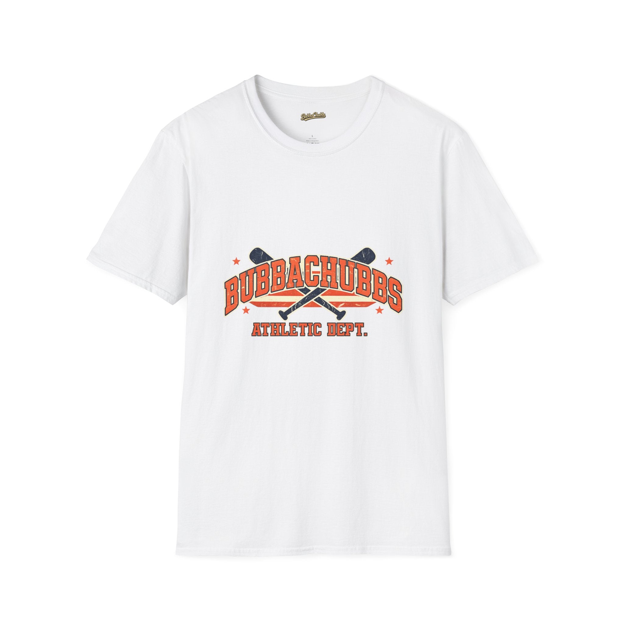 BubbaChubbs Athletic Logo Only T-Shirt Printify