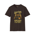 Work Hard Lift Heavy Graphic Tee | BubbaChubbs Gym T-Shirt