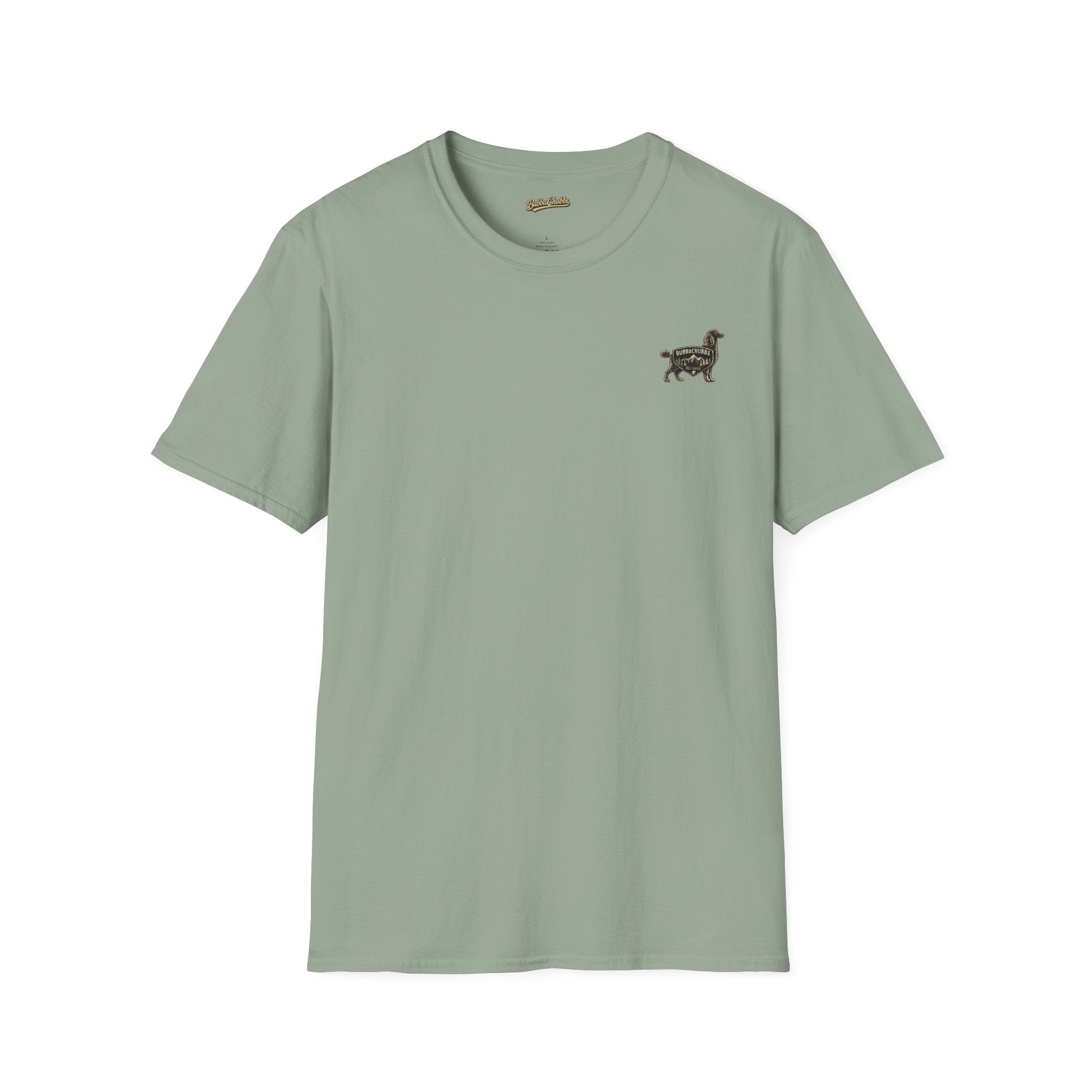 BubbaChubbs Himself Chest Logo Short-Sleeve Tee - BubbaChubbs Brand