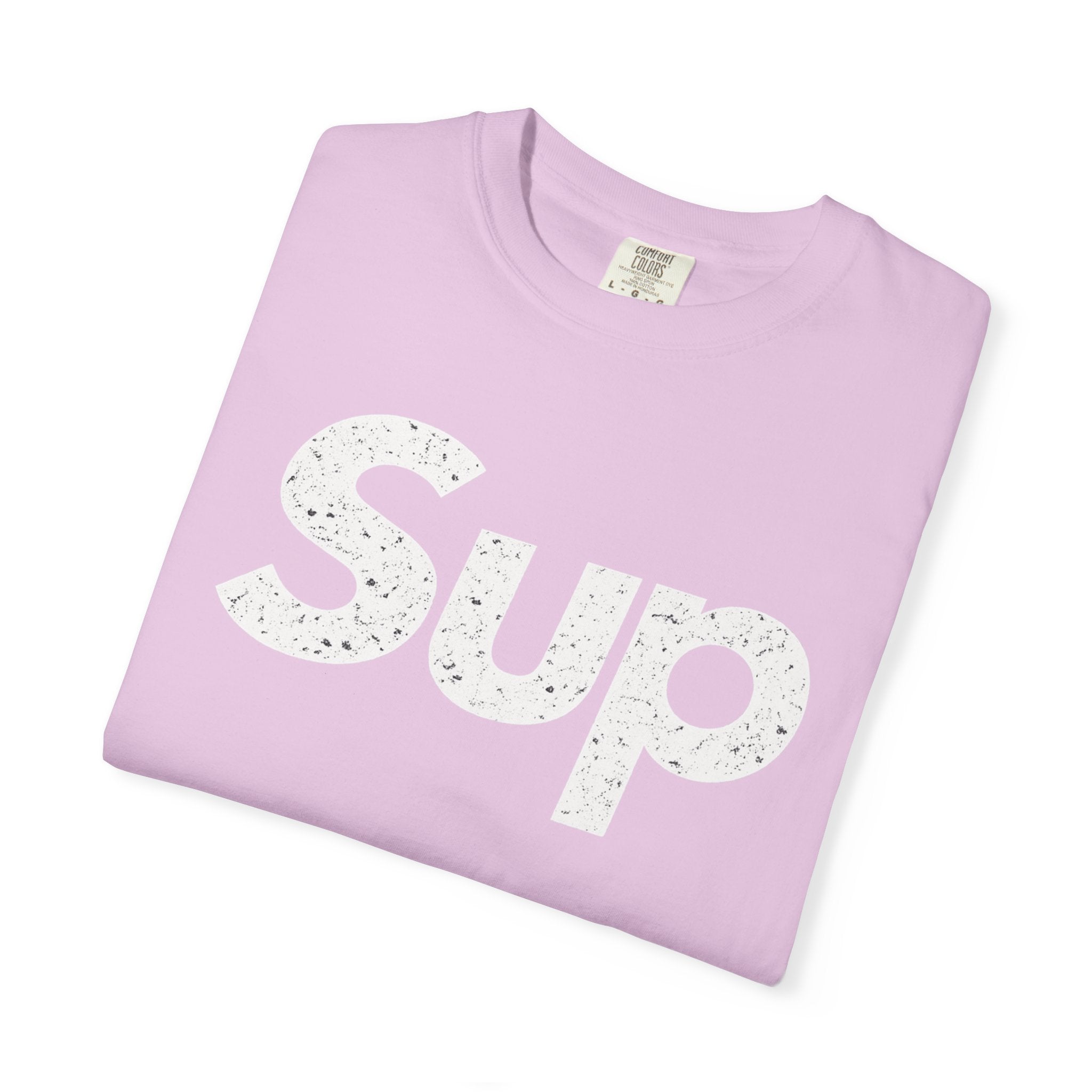BubbaChubbs Sup White Lettering Tee - BubbaChubbs Brand