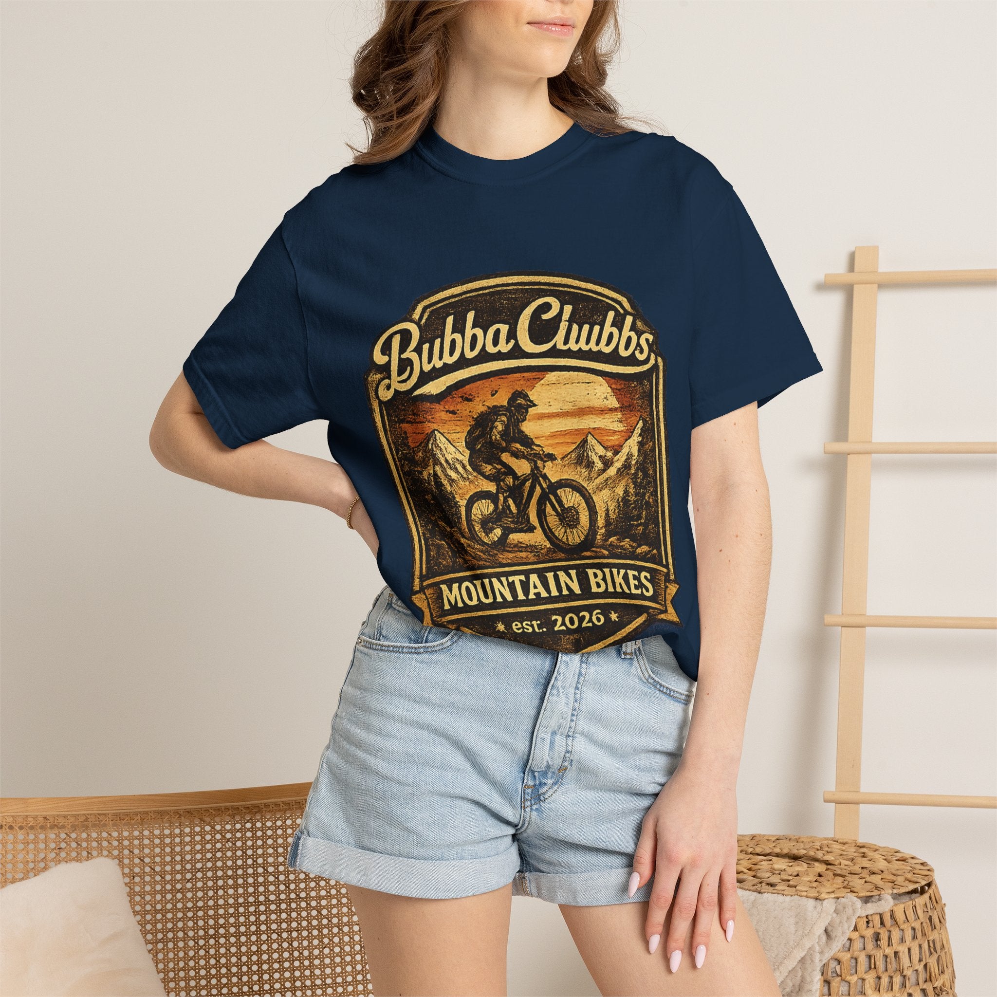 Mountain Bikes Graphic Tee | BubbaChubbs Get Out Stay Wild T-Shirt