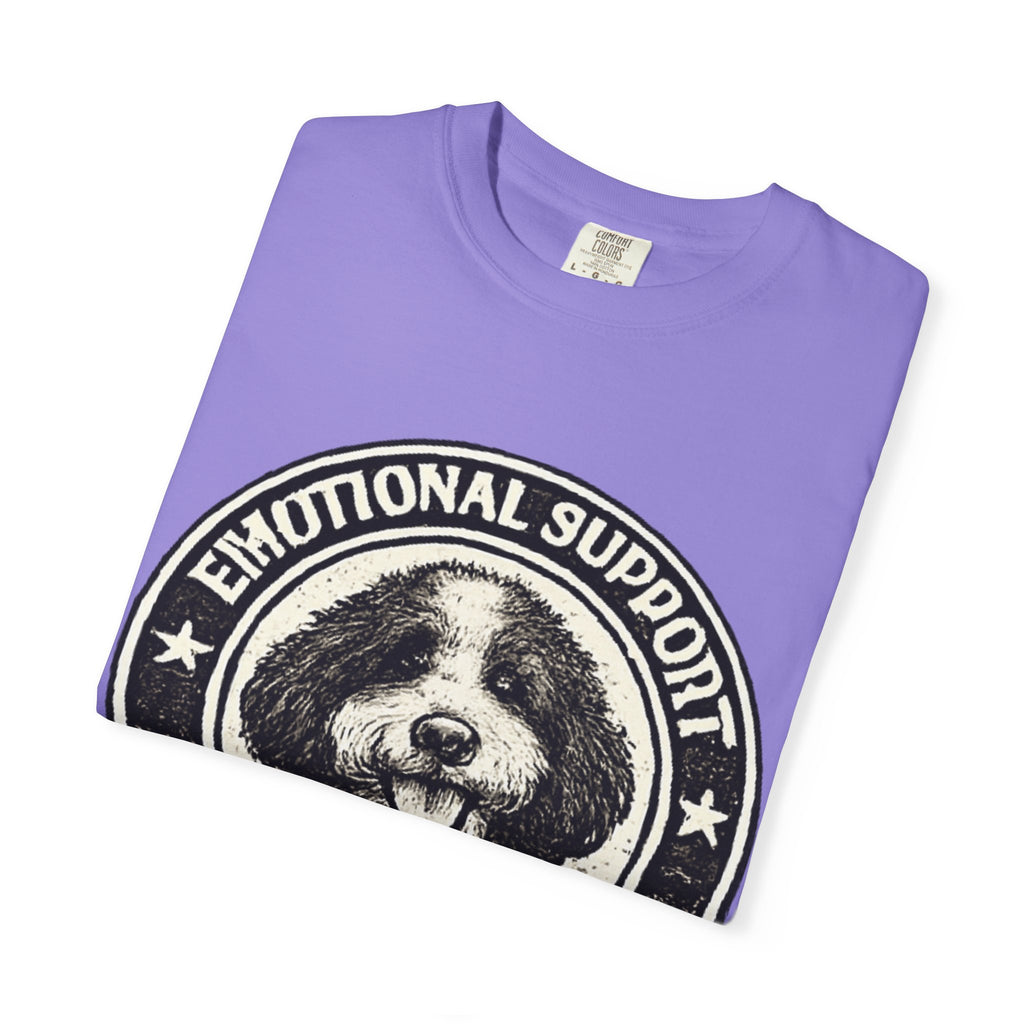 BubbaChubbs Doodle Vintage Emotional Support Style Tee Printify