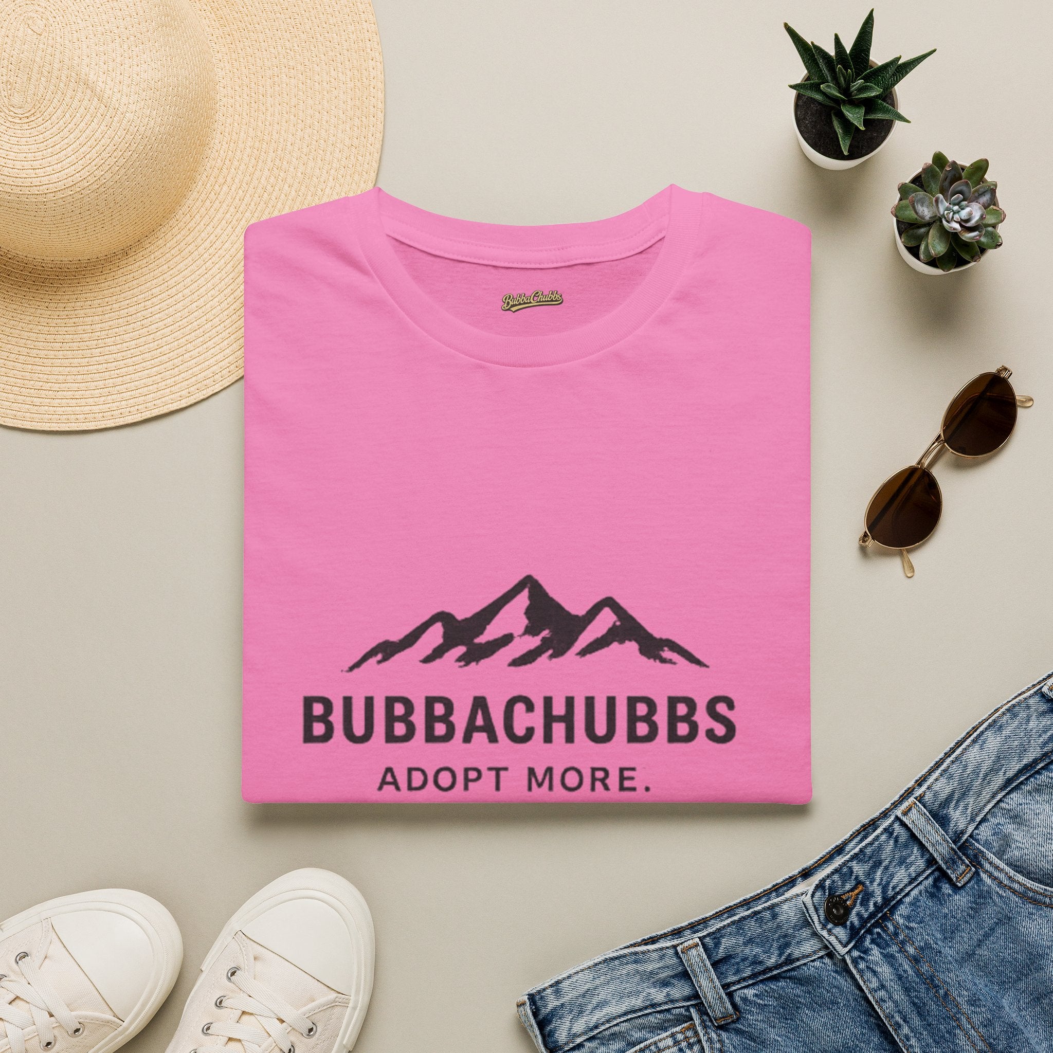 BubbaChubbs Adopt More Tee - BubbaChubbs Brand