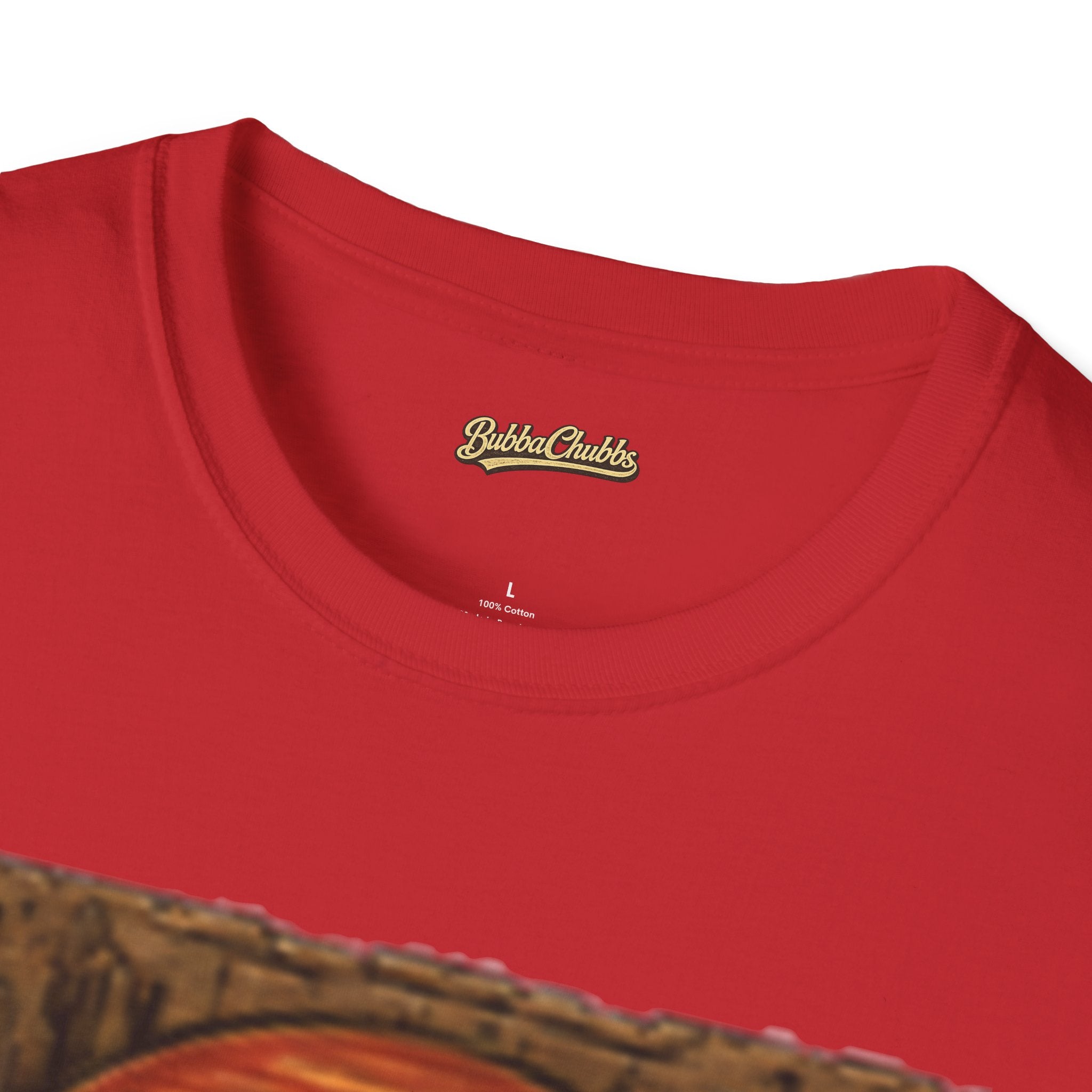 BubbaChubbs Desert Skull Logo T-Shirt New Printify
