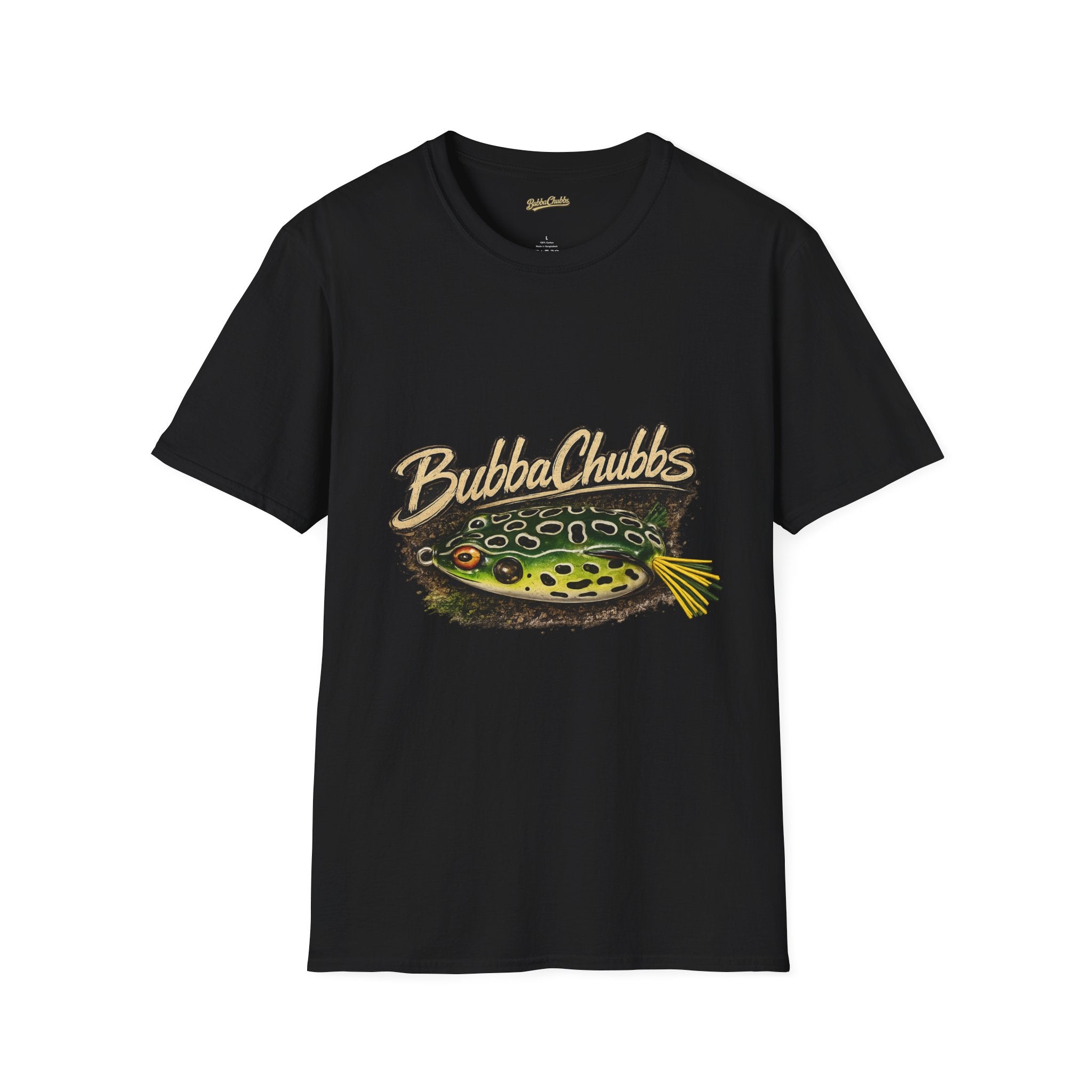 BubbaChubbs Gone Fishing Lure Graphic Tee Printify