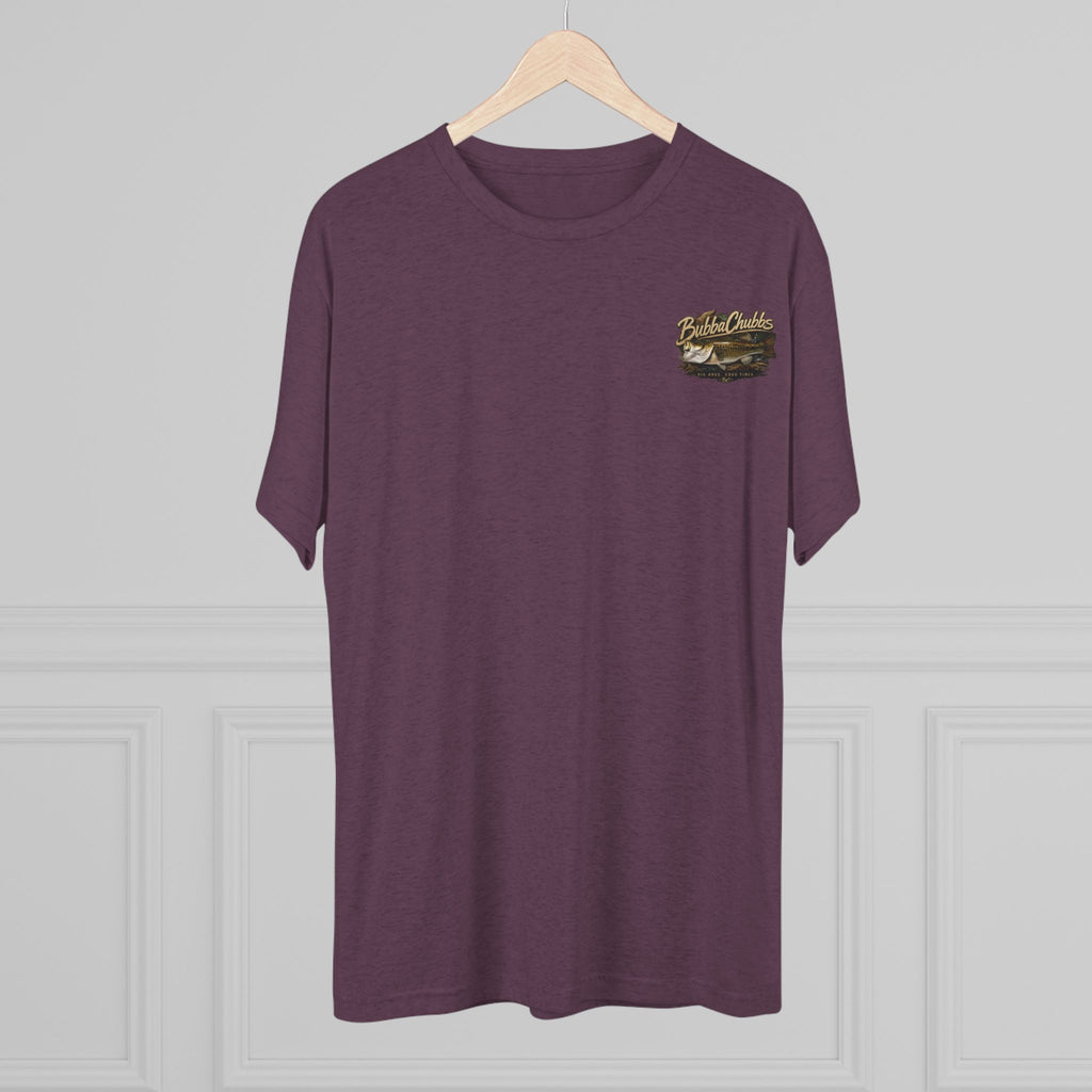 BubbaChubbs Bass Eli Minimalist Logo Tee — Adventure Outdoor Crew Shirt Printify