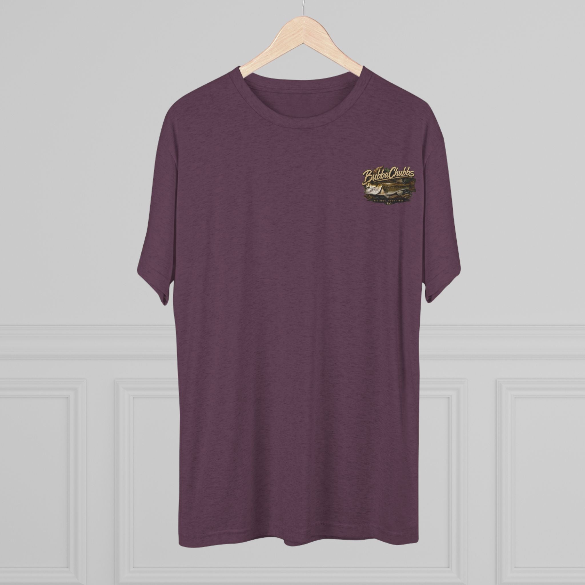 BubbaChubbs Bass Eli Minimalist Logo Tee — Adventure Outdoor Crew Shirt Printify