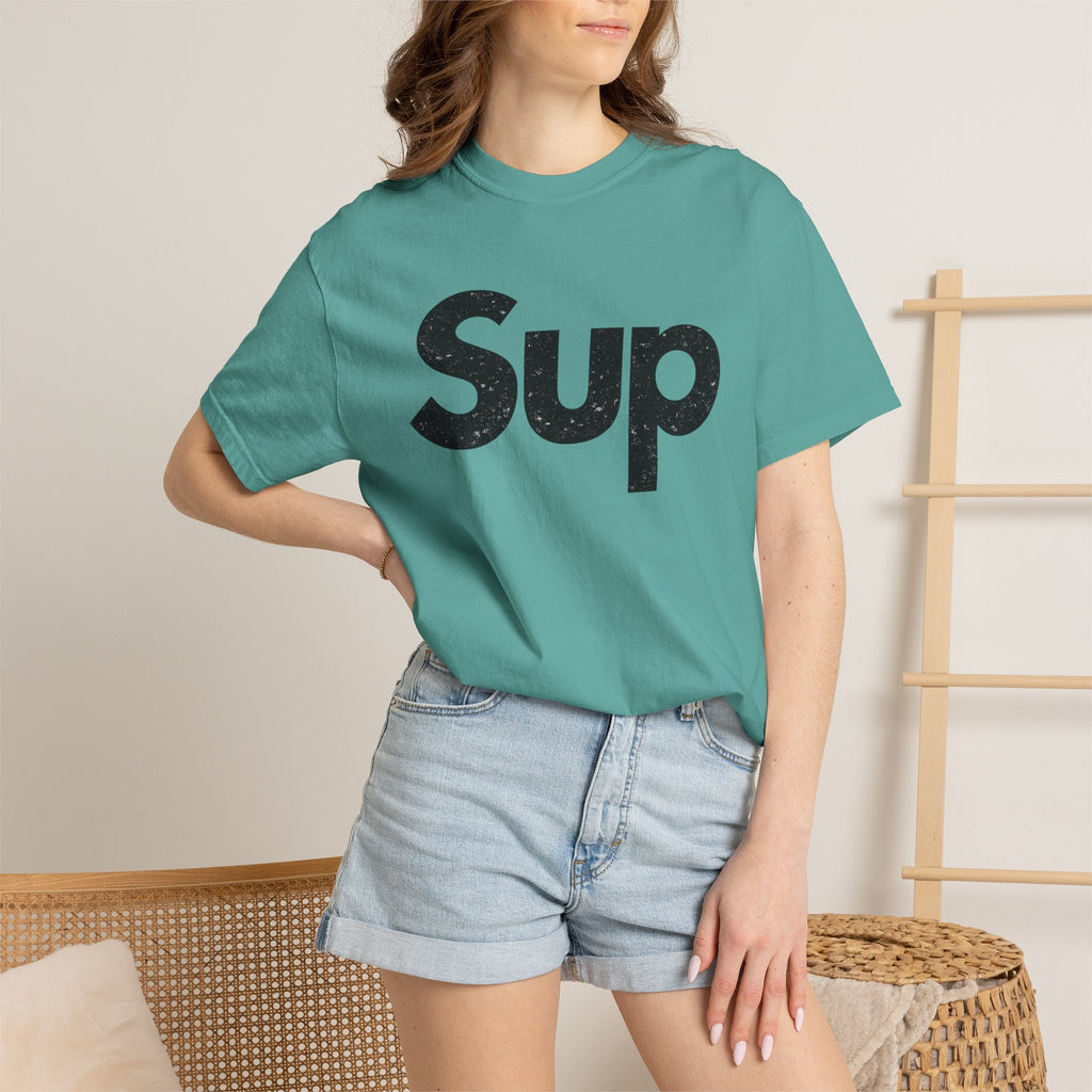 BubbaChubbs Sup Black Lettering Tee - BubbaChubbs Brand