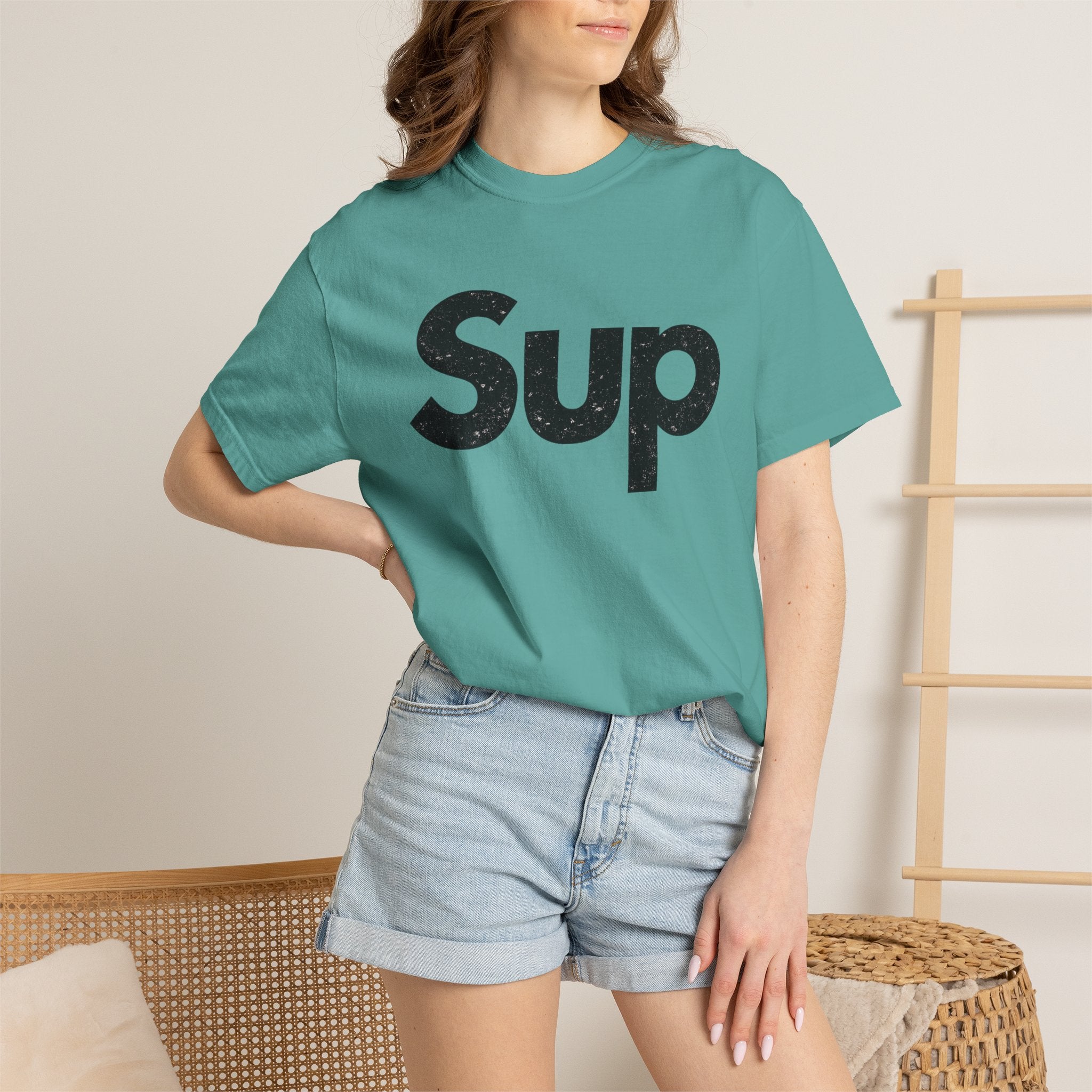 BubbaChubbs Sup Black Lettering Tee - BubbaChubbs Brand