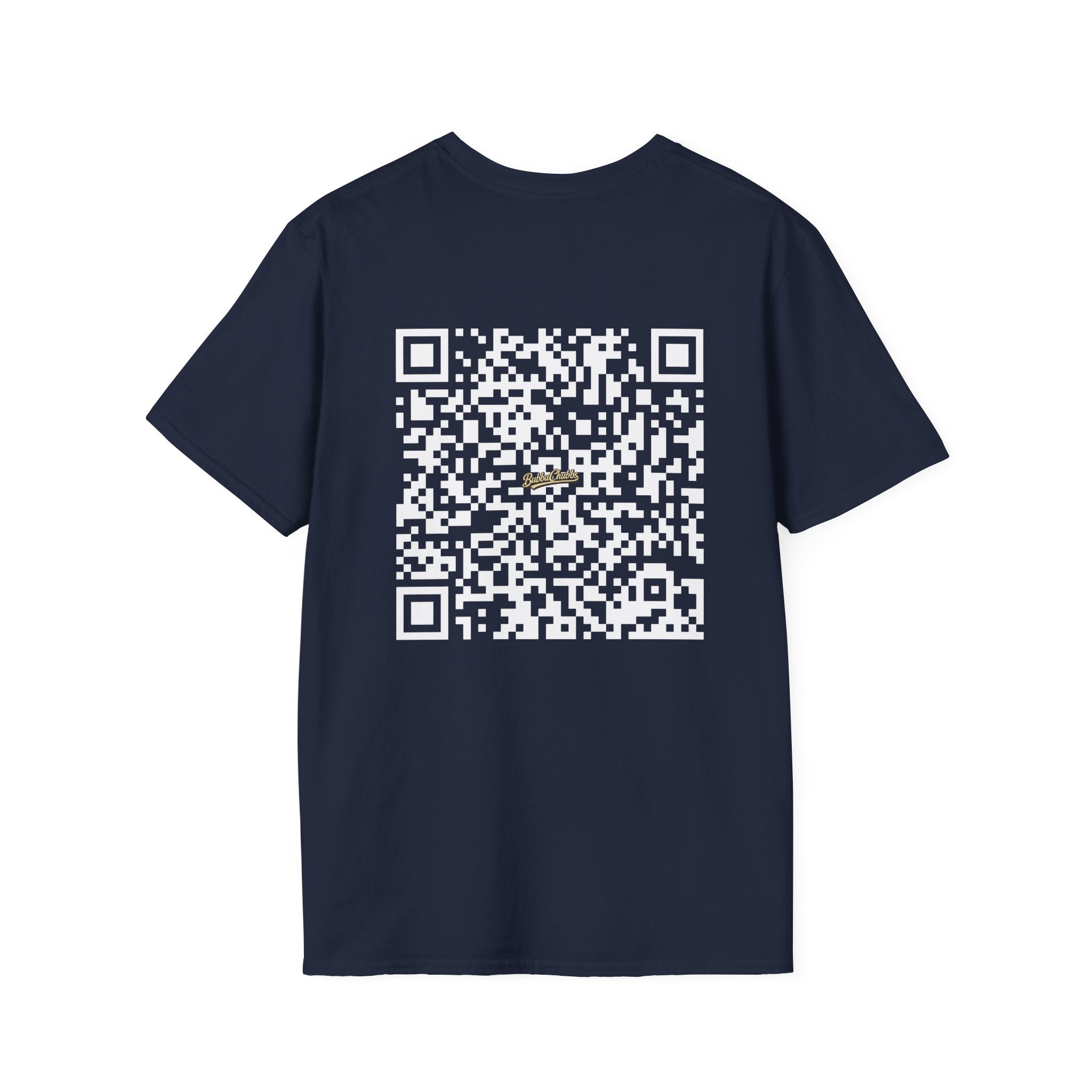 BubbaChubbs QR Back and Race Day Front Graphic Tee Printify