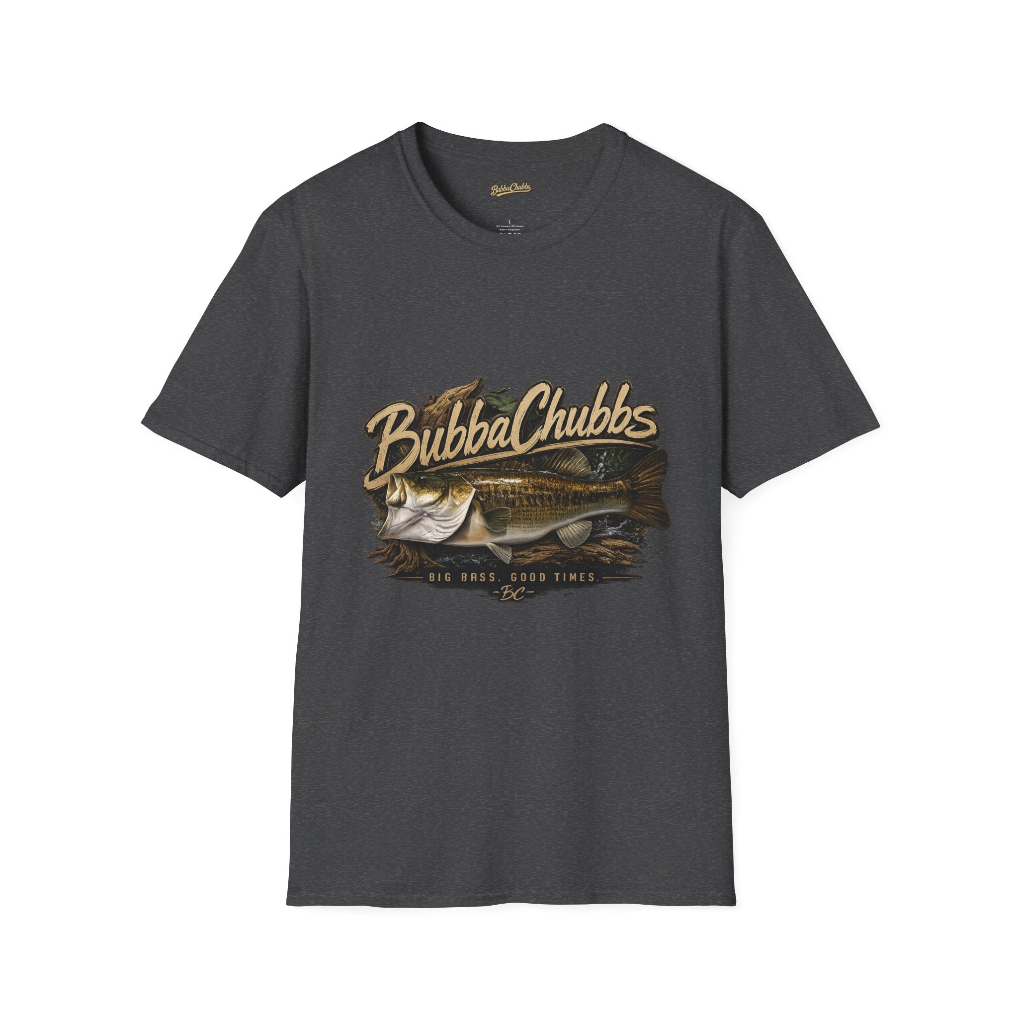 BubbaChubbs Gone Fishing Graphic Tee Printify