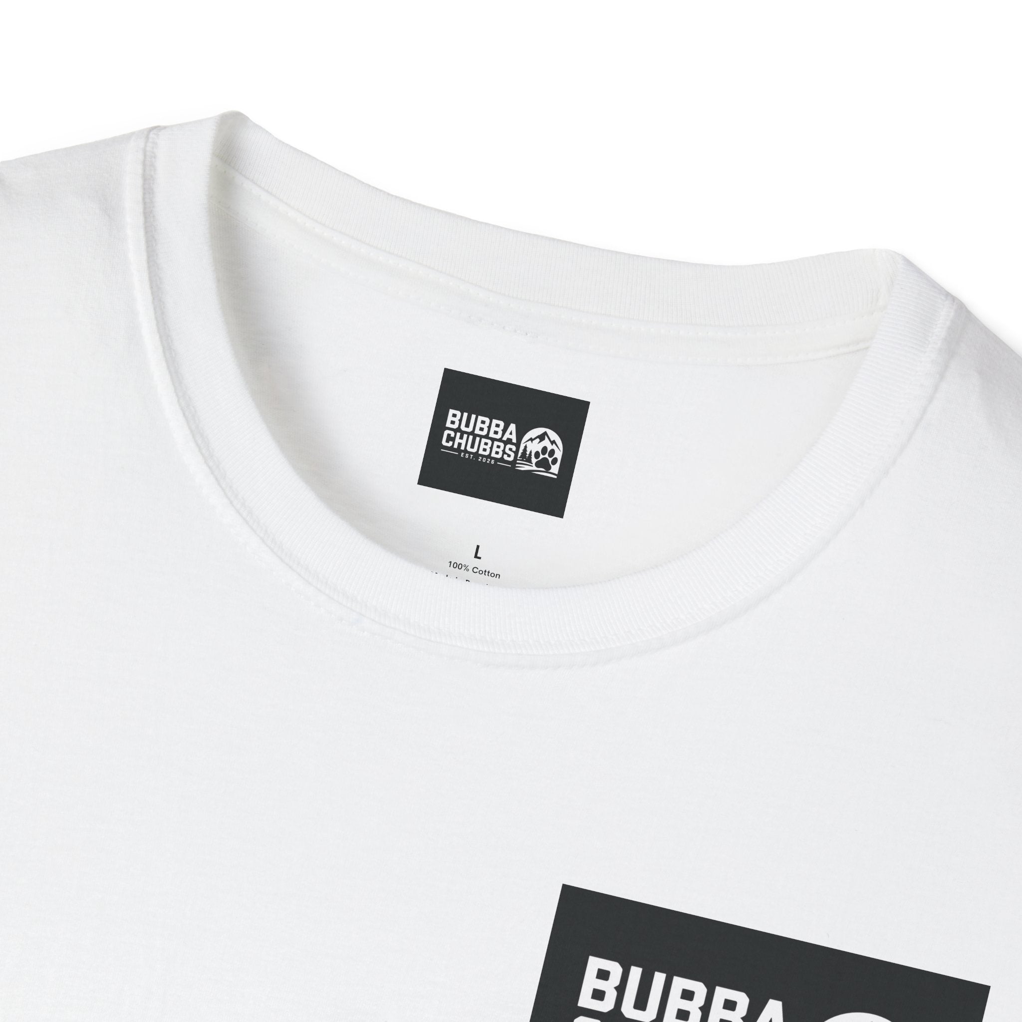 BubbaChubbs Updated Modern Logo Short-Sleeve Tee - BubbaChubbs Brand