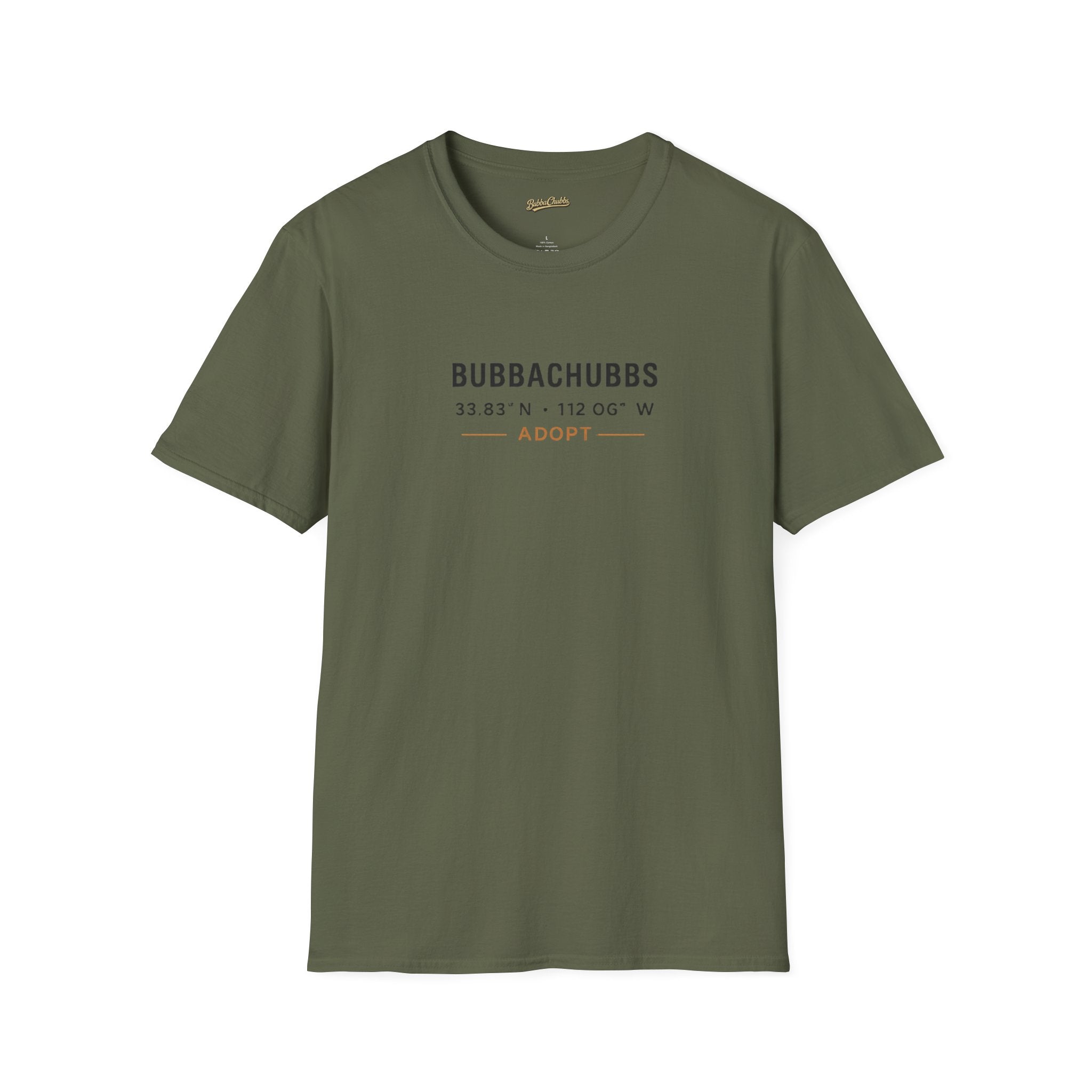 BubbaChubbs Adopt Latitude Tee - BubbaChubbs Brand