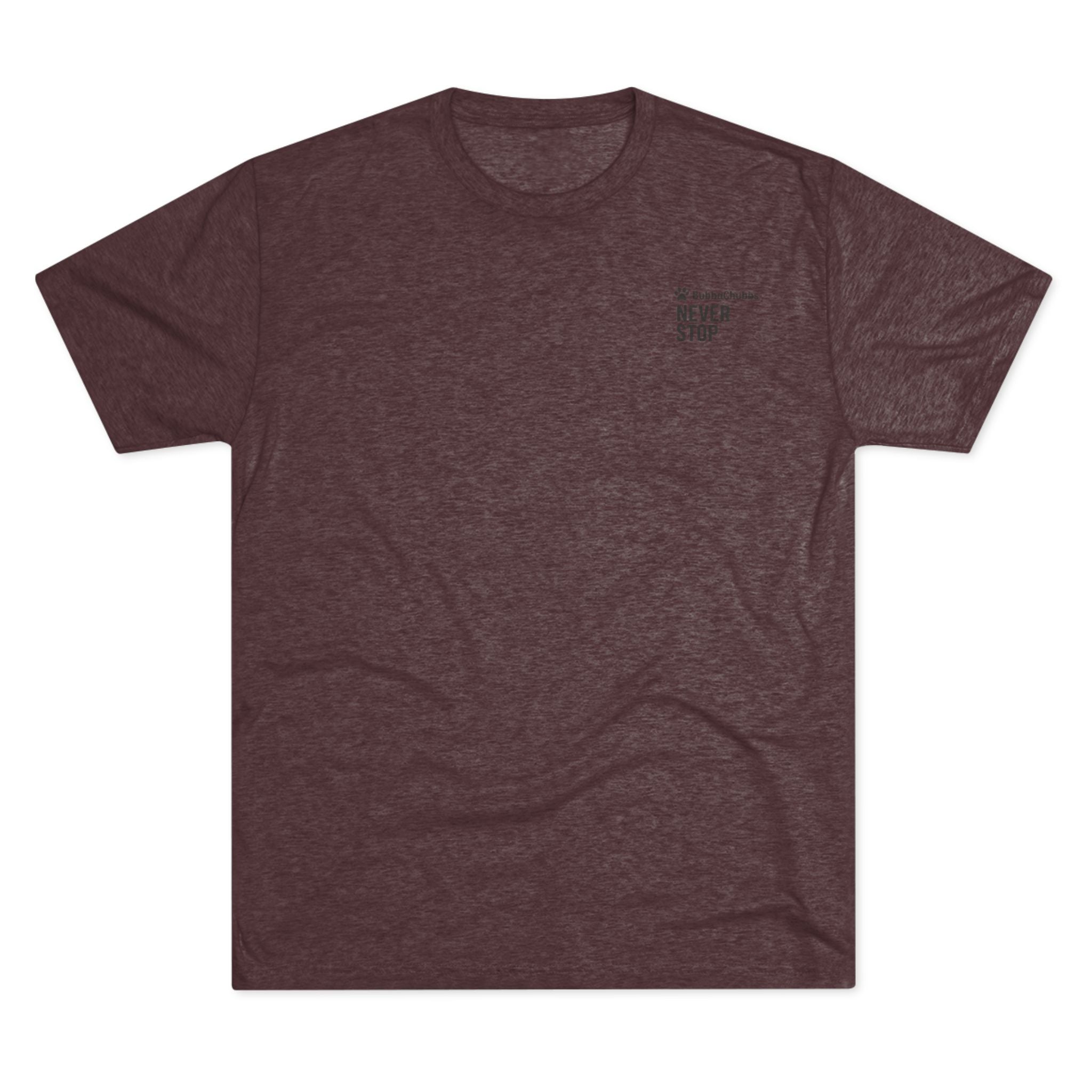 BubbaChubbs Mountains Never Stop — Adventure Outdoor Crew Shirt - BubbaChubbs Brand