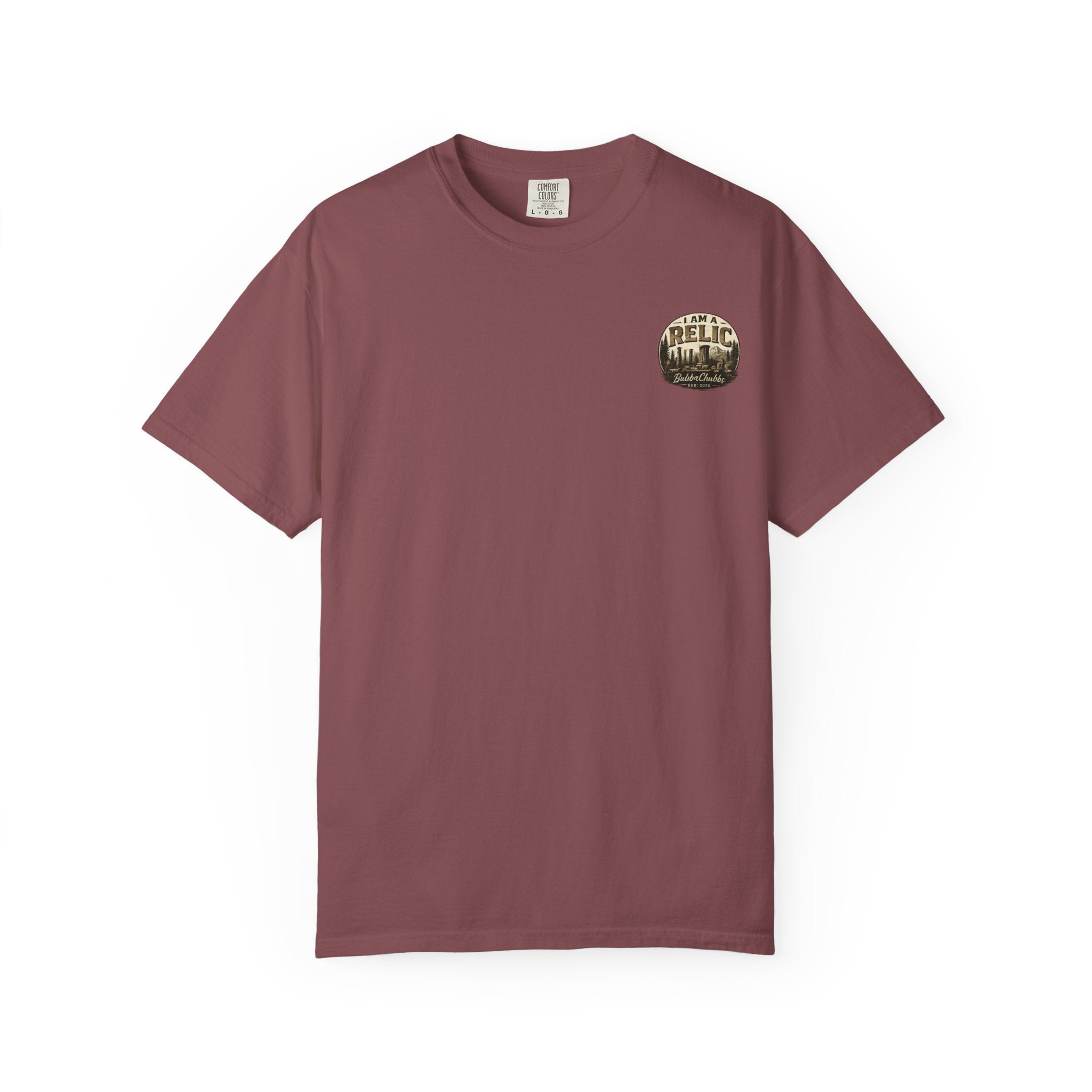 BubbaChubbs Minimal I am Relic Tee - BubbaChubbs Brand