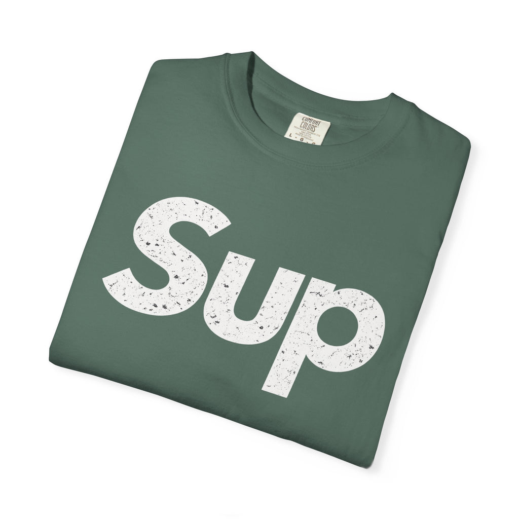 BubbaChubbs Sup White Lettering Tee - BubbaChubbs Brand