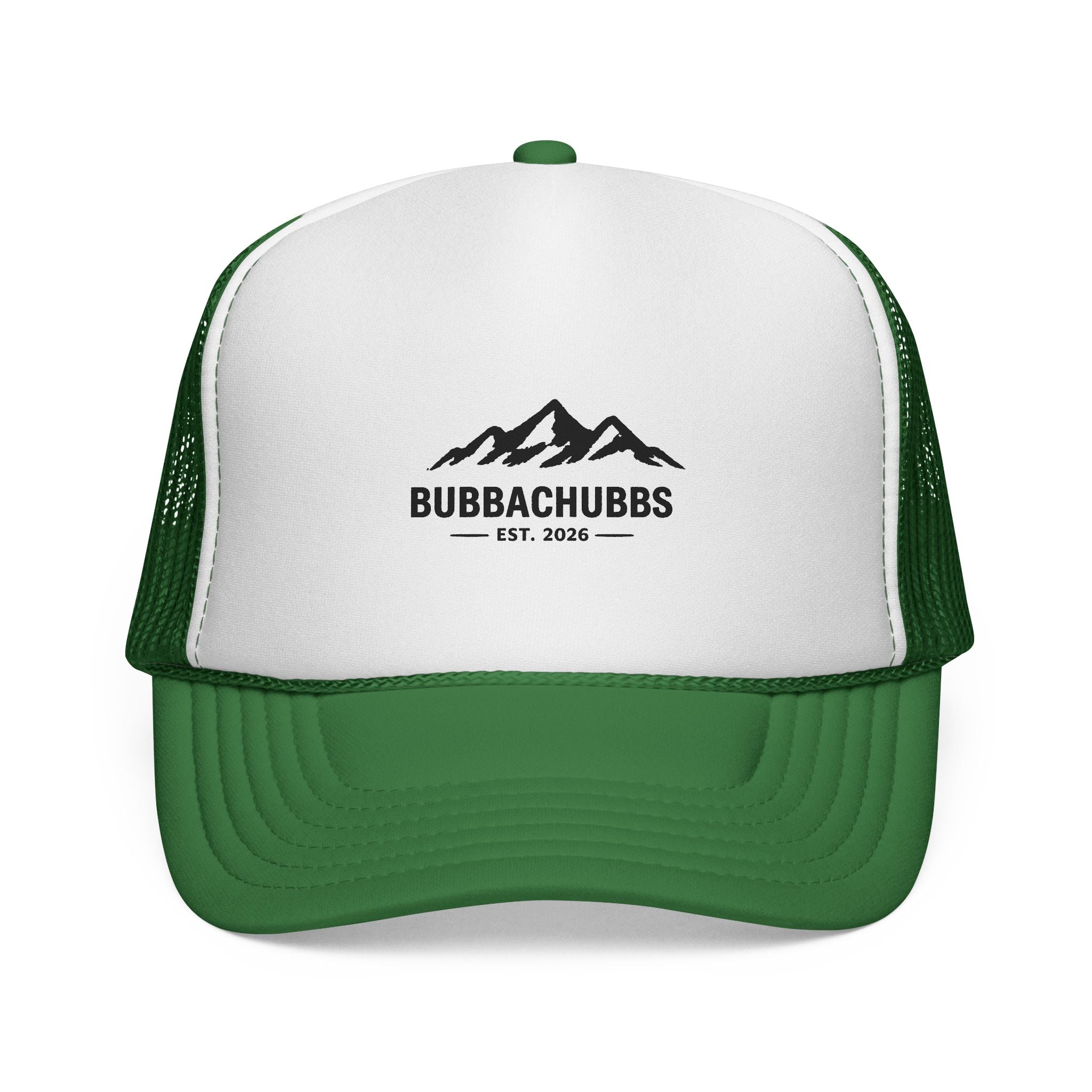 BubbaChubbs Adventure Mountain Trucker Cap — Retro Hat - BubbaChubbs Brand
