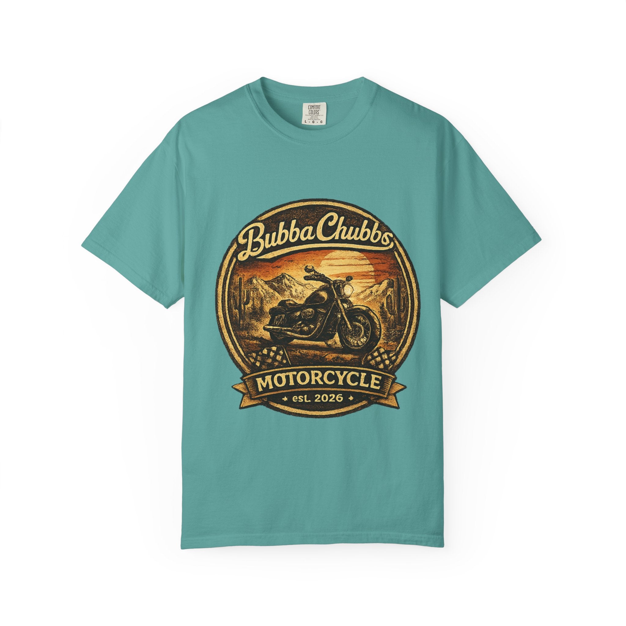 Motorcycle Graphic Tee | BubbaChubbs Biker Get Out Stay Wild T-Shirt