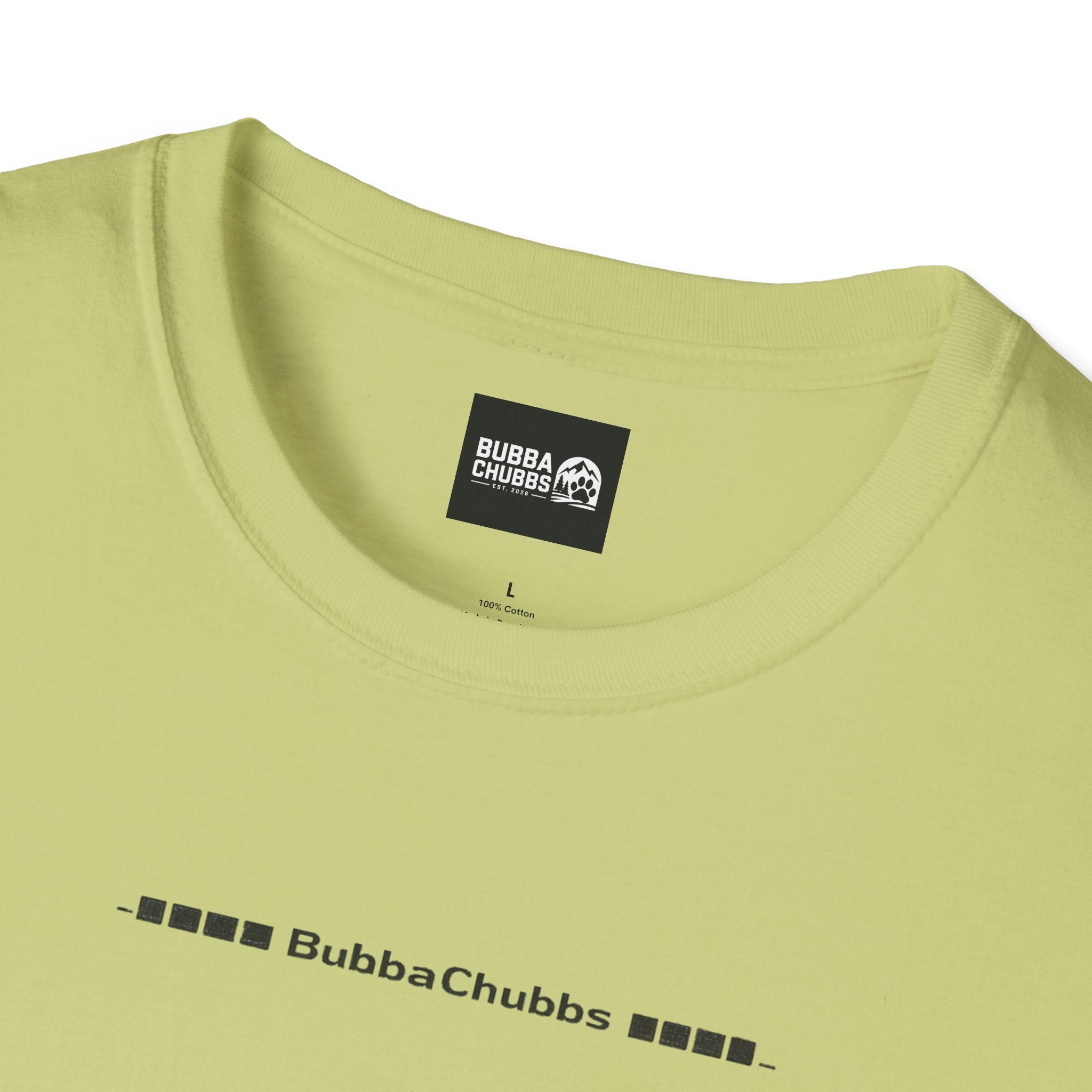 BubbaChubbs Classic Heavy Text Short-Sleeve Tee - BubbaChubbs Brand