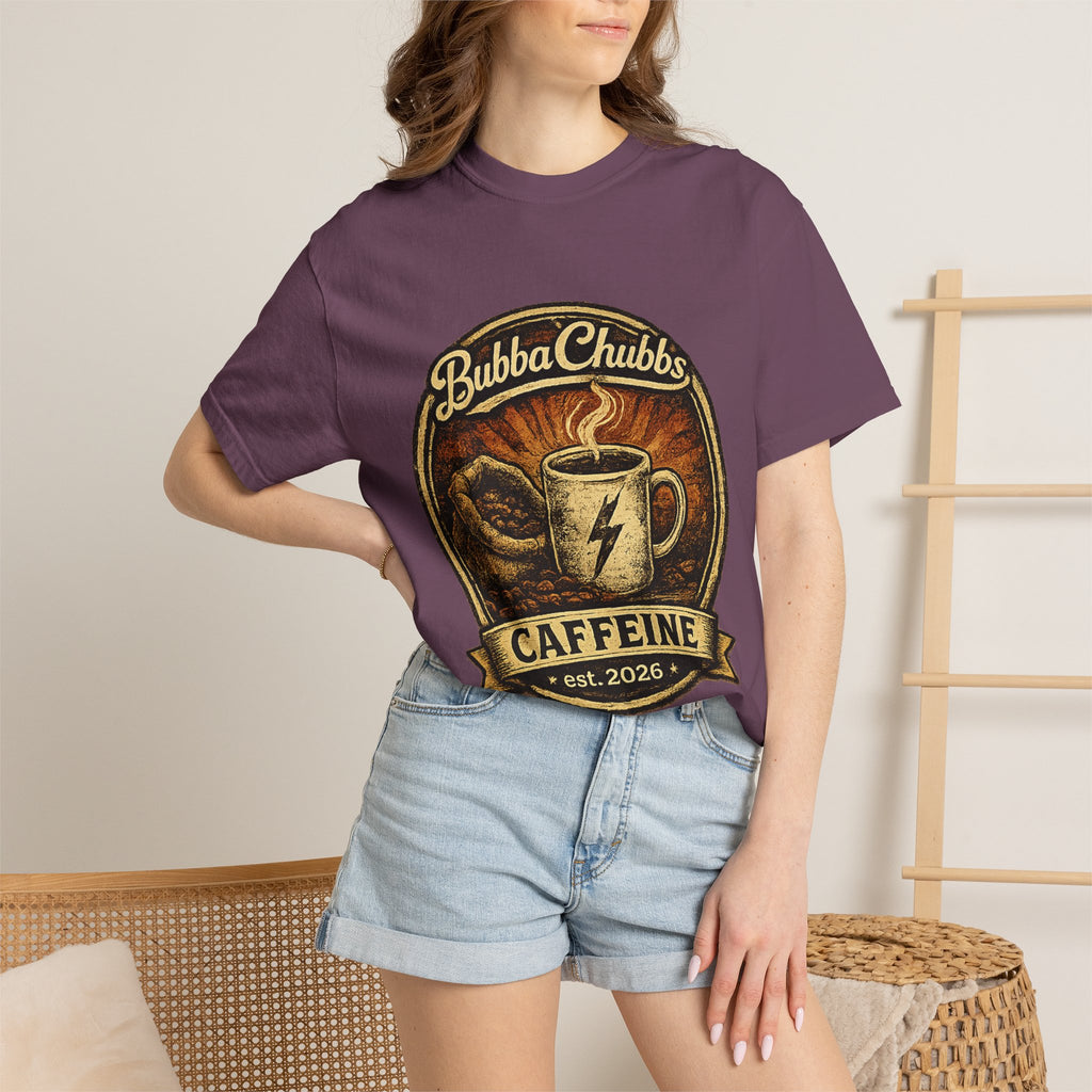Coffee Jolt Graphic Tee | BubbaChubbs Get Out Stay Wild T-Shirt