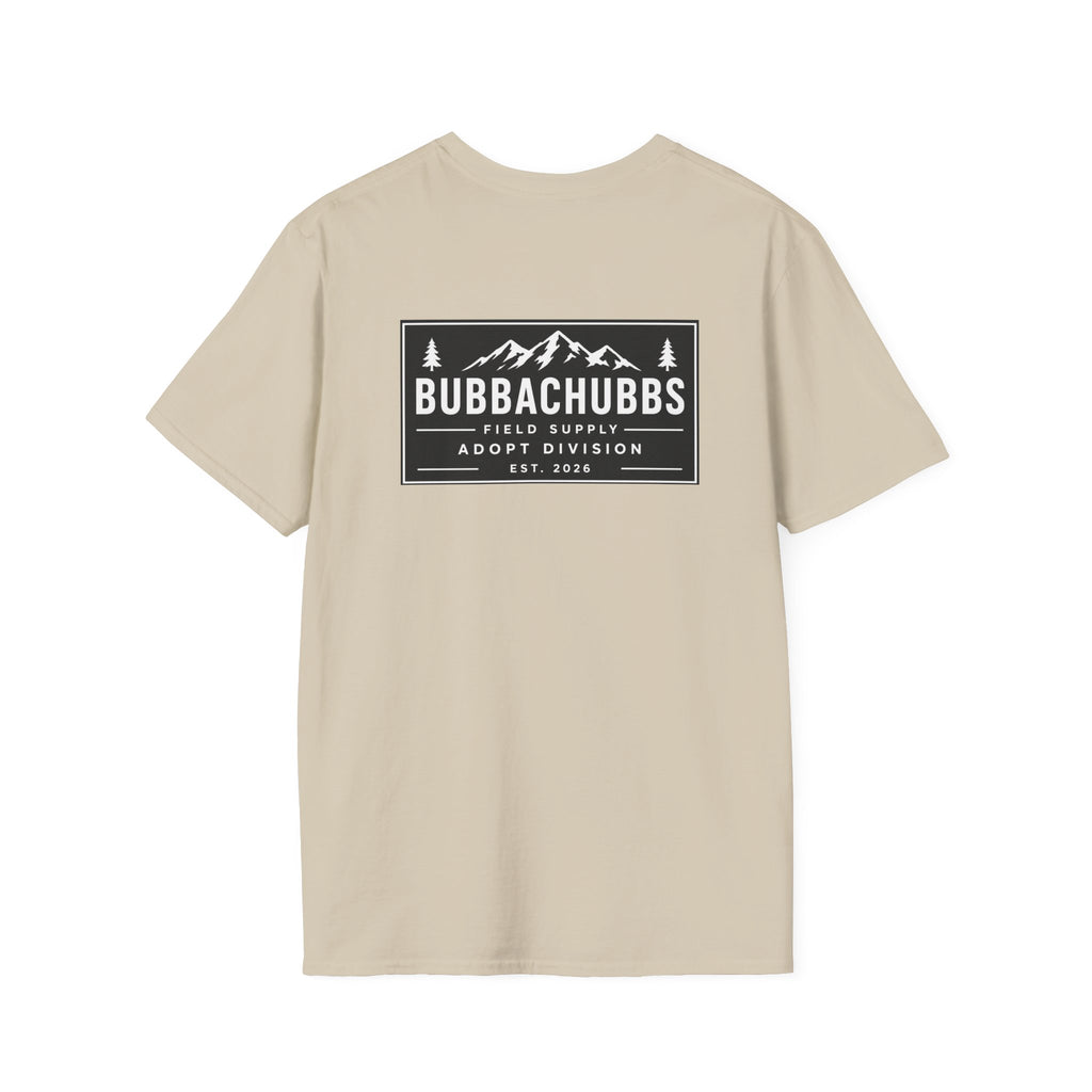 BubbaChubbs Logo front and Back Short-Sleeve Tee - BubbaChubbs Brand