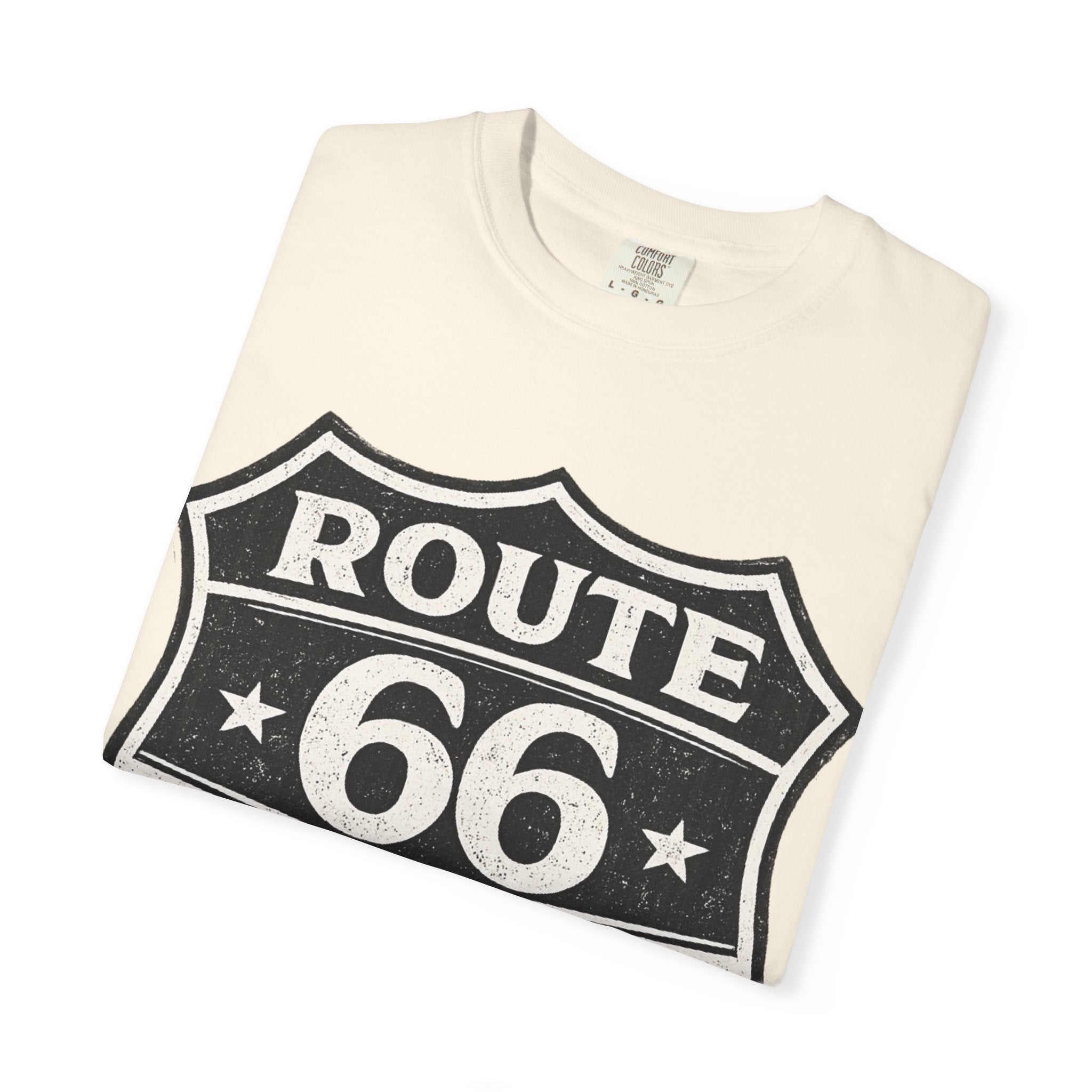 BubbaChubbs Dogs Tats Travel Route 66 Tee Printify