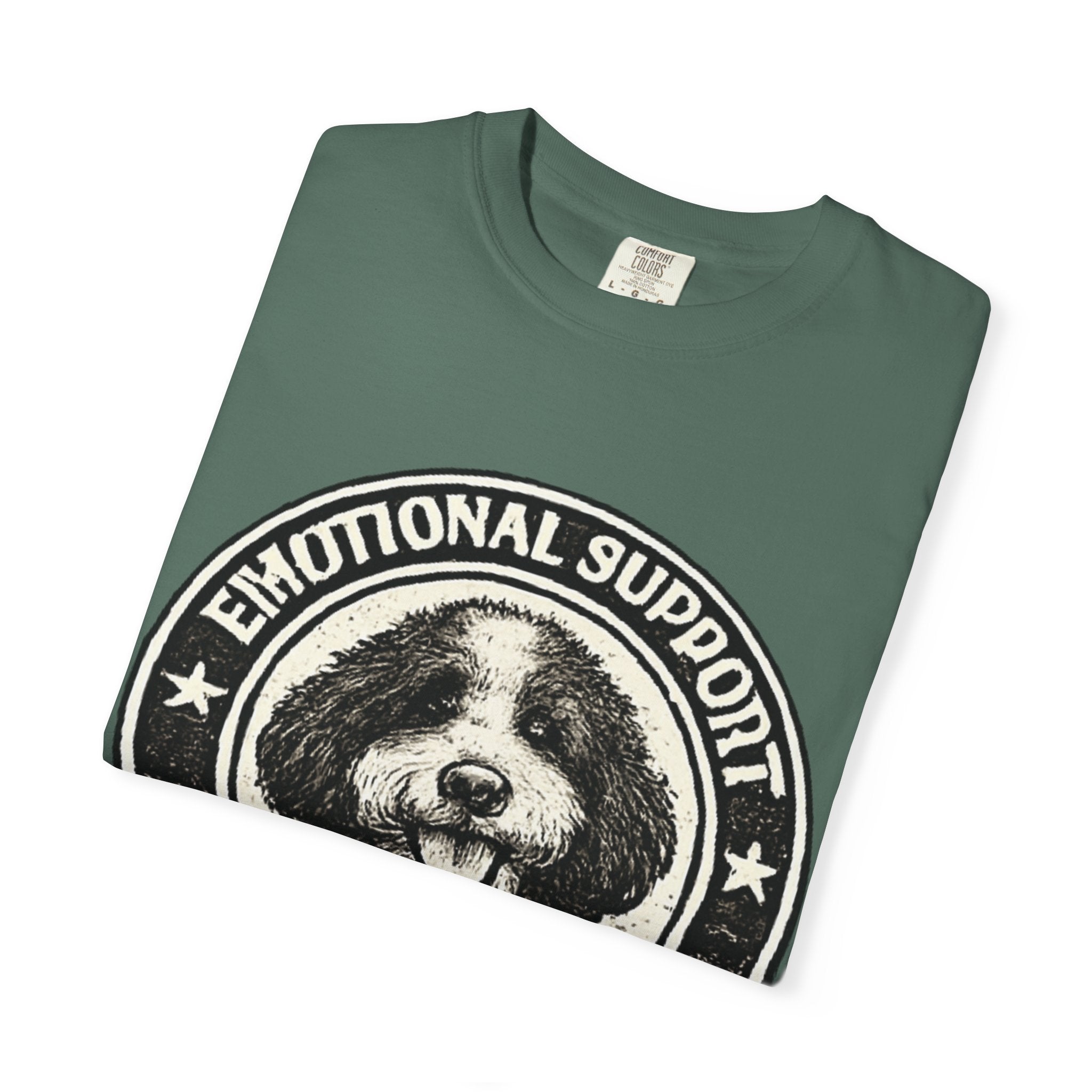 BubbaChubbs Doodle Vintage Emotional Support Style Tee Printify