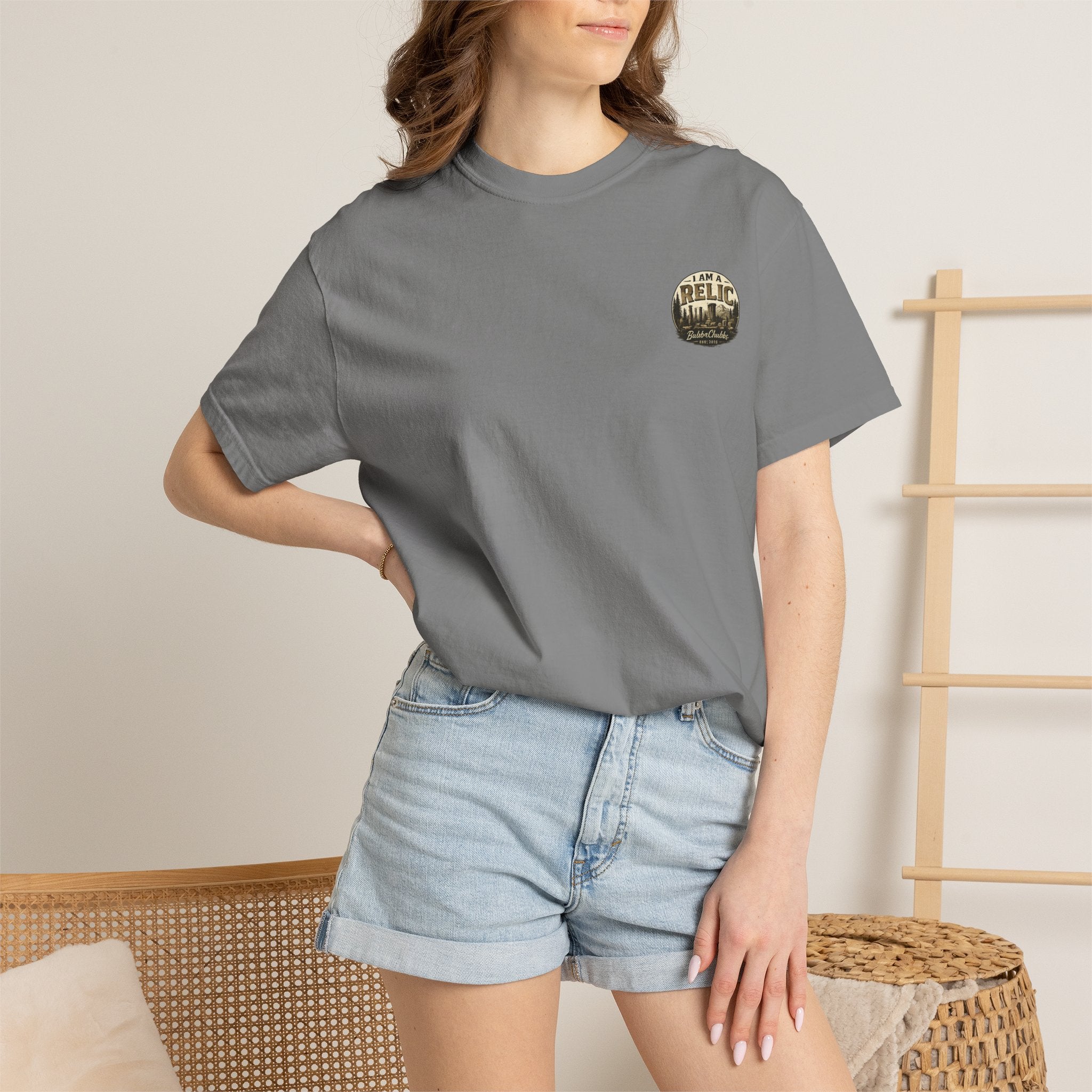 BubbaChubbs Minimal I am Relic Tee - BubbaChubbs Brand
