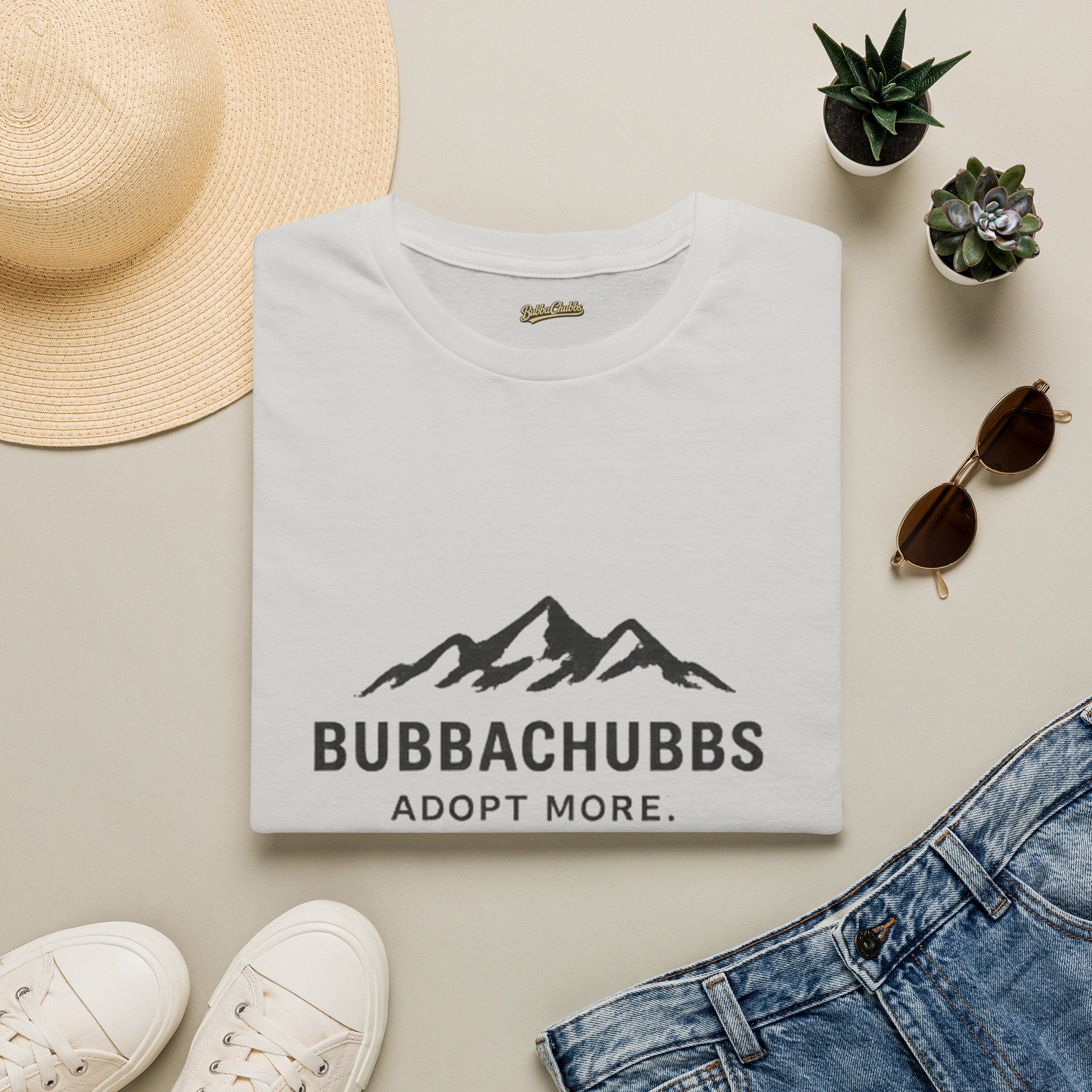 BubbaChubbs Adopt More Tee - BubbaChubbs Brand