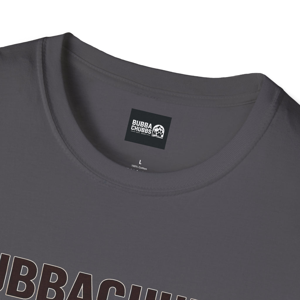 BubbaChubbs Logo front Coordinates Short-Sleeve Tee - BubbaChubbs Brand