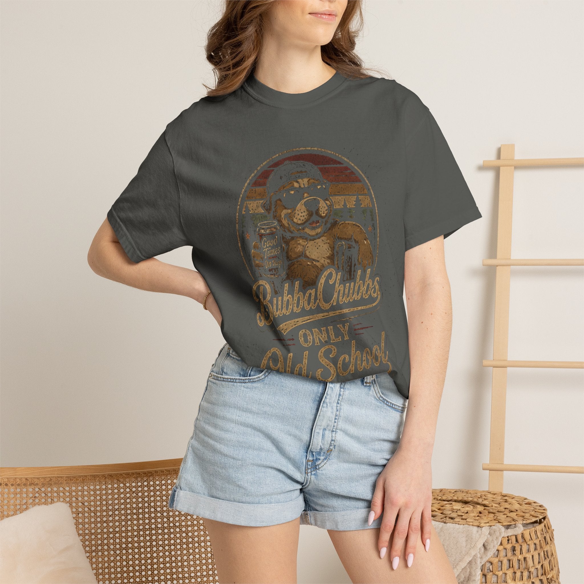 Old School Graphic Tee | BubbaChubbs Get Out Stay Wild T-Shirt
