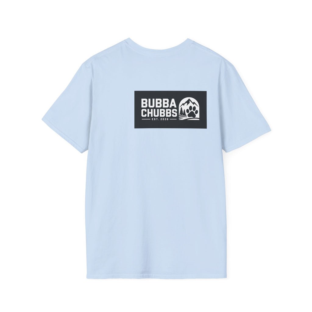 BubbaChubbs Updated Modern Back Large Logo Short-Sleeve Tee - BubbaChubbs Brand