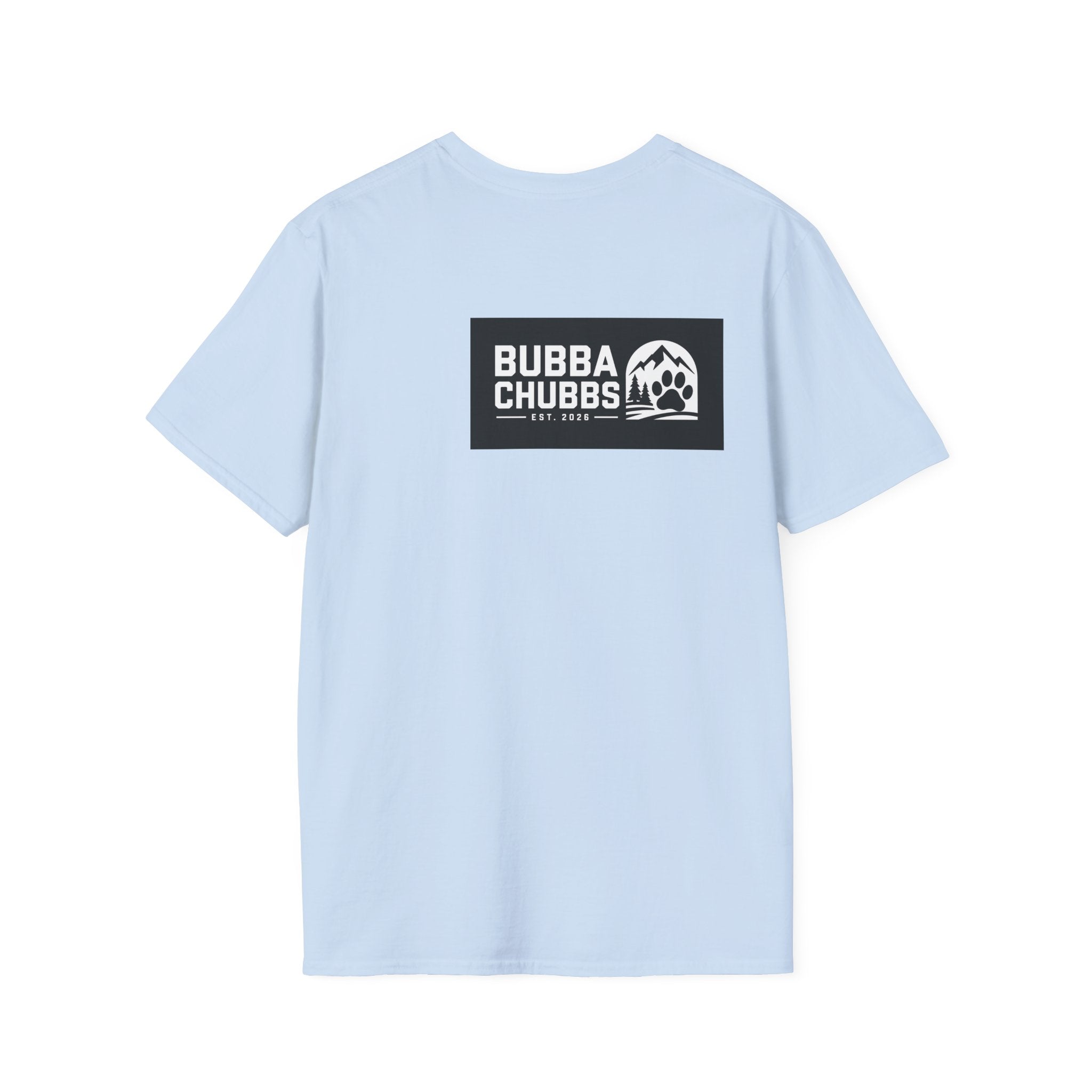 BubbaChubbs Updated Modern Back Large Logo Short-Sleeve Tee - BubbaChubbs Brand