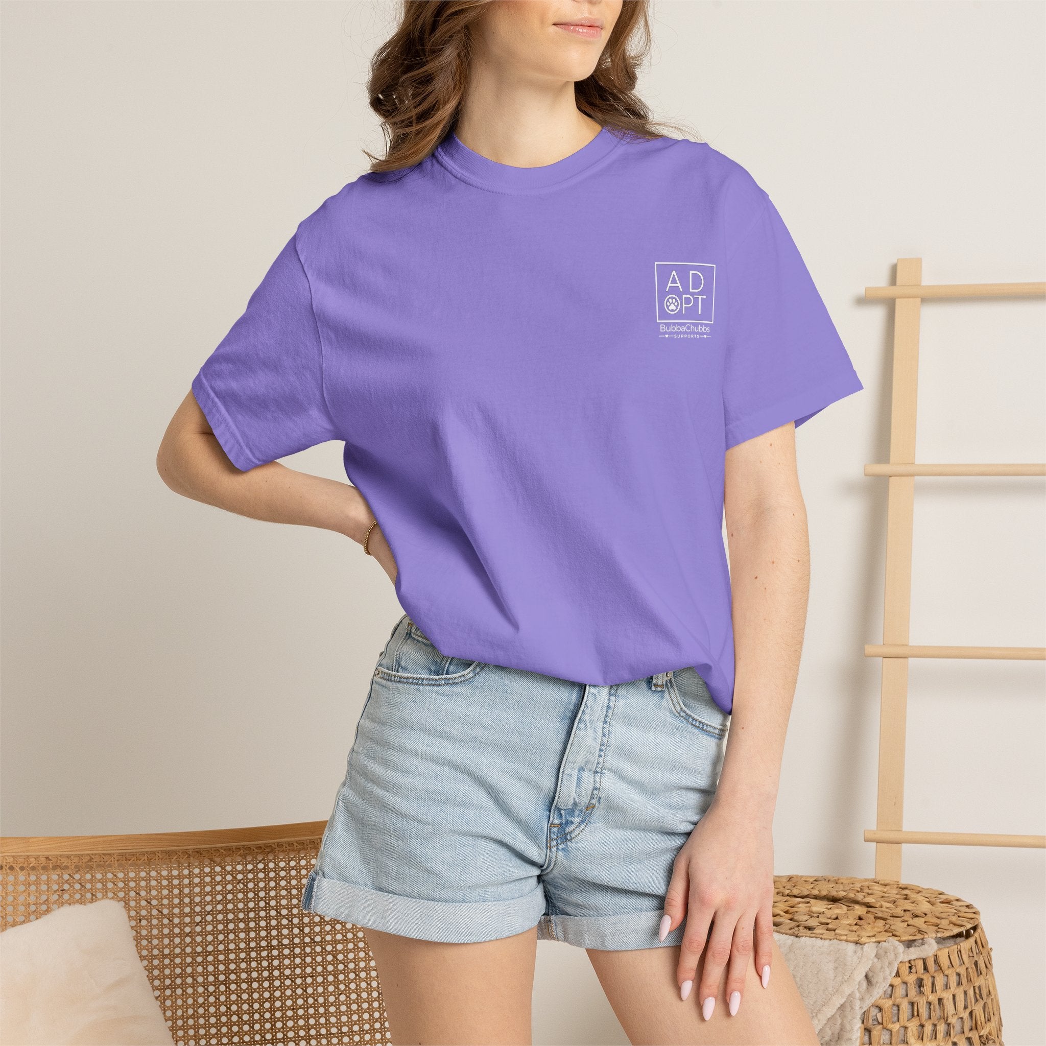 BubbaChubbs Adopt Support Tee - BubbaChubbs Brand