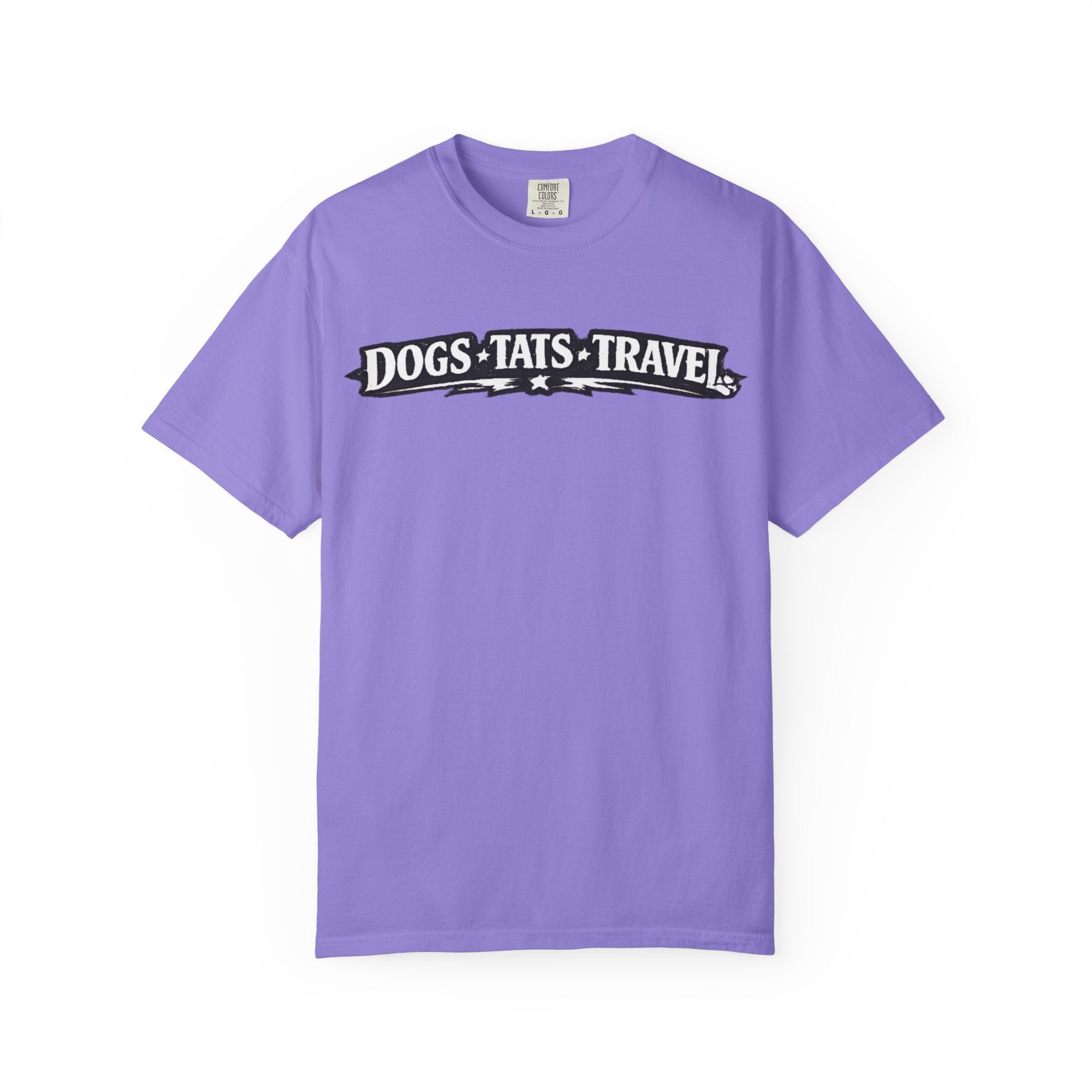 BubbaChubbs Dogs Tats Travel Chill Tee - BubbaChubbs Brand