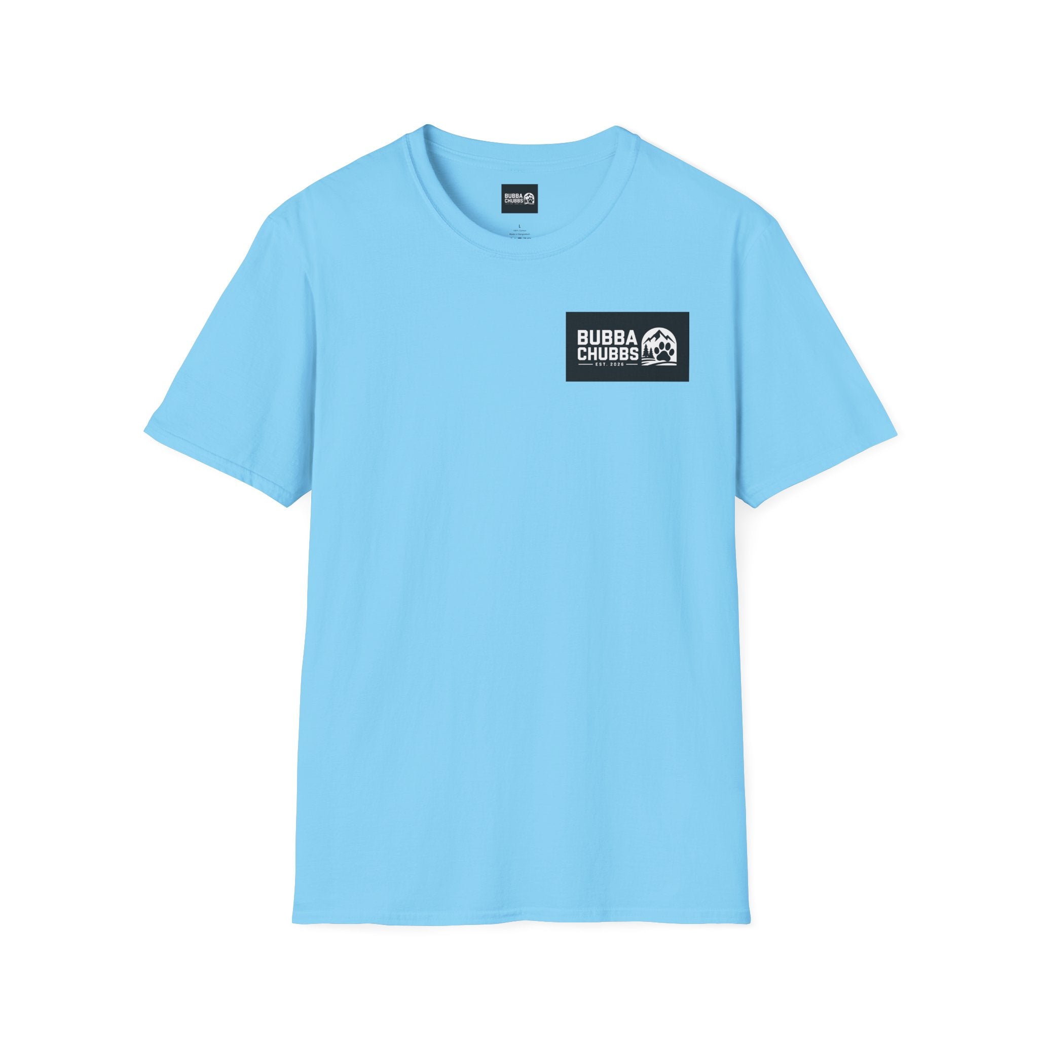 BubbaChubbs Updated Modern Logo Short-Sleeve Tee - BubbaChubbs Brand
