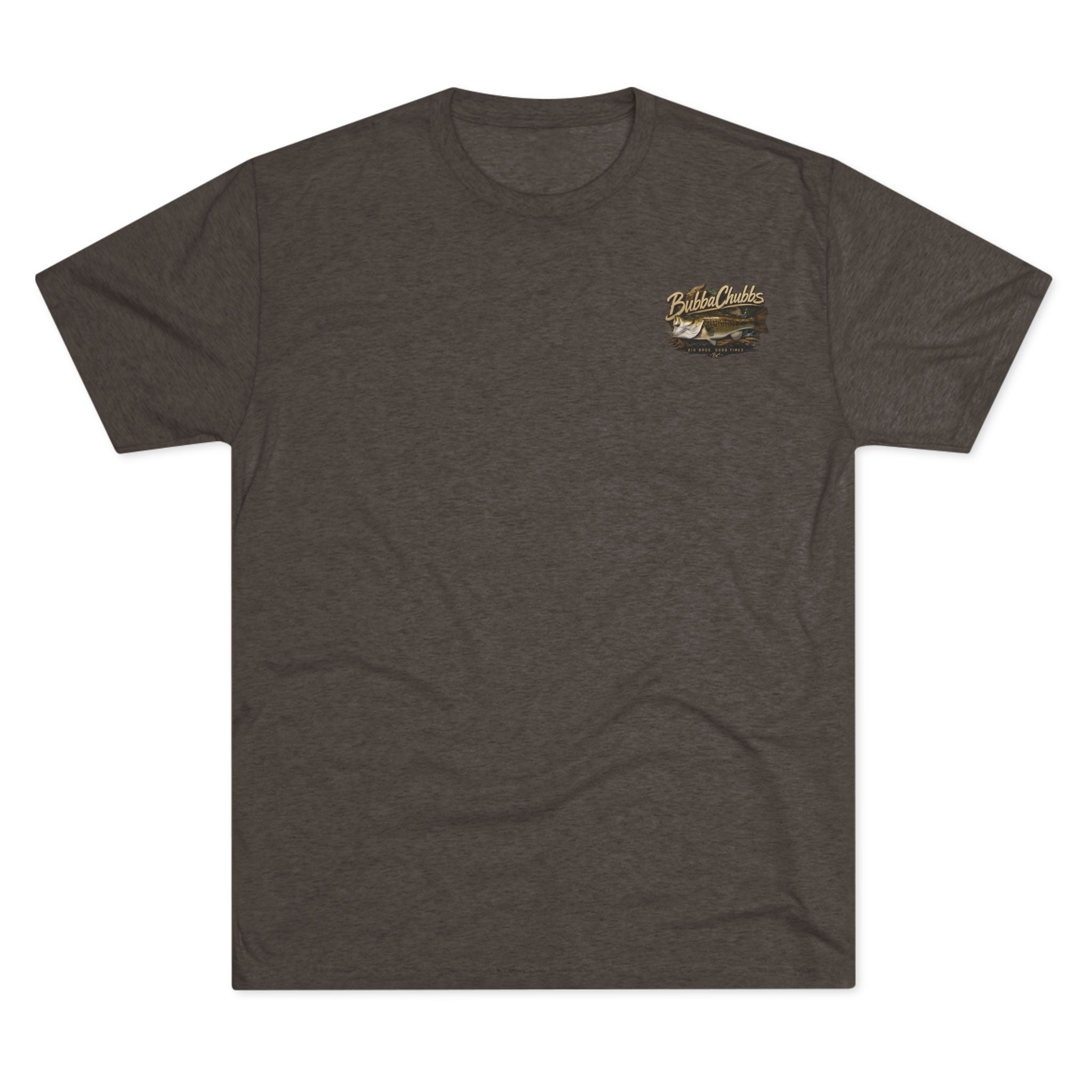 BubbaChubbs Bass Eli Minimalist Logo Tee — Adventure Outdoor Crew Shirt Printify