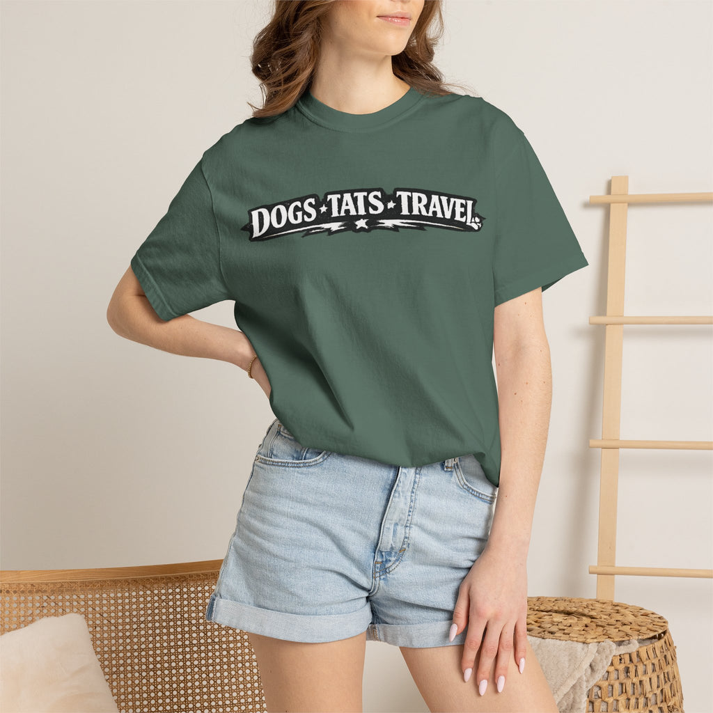 BubbaChubbs Dogs Tats Travel Chill Tee Printify