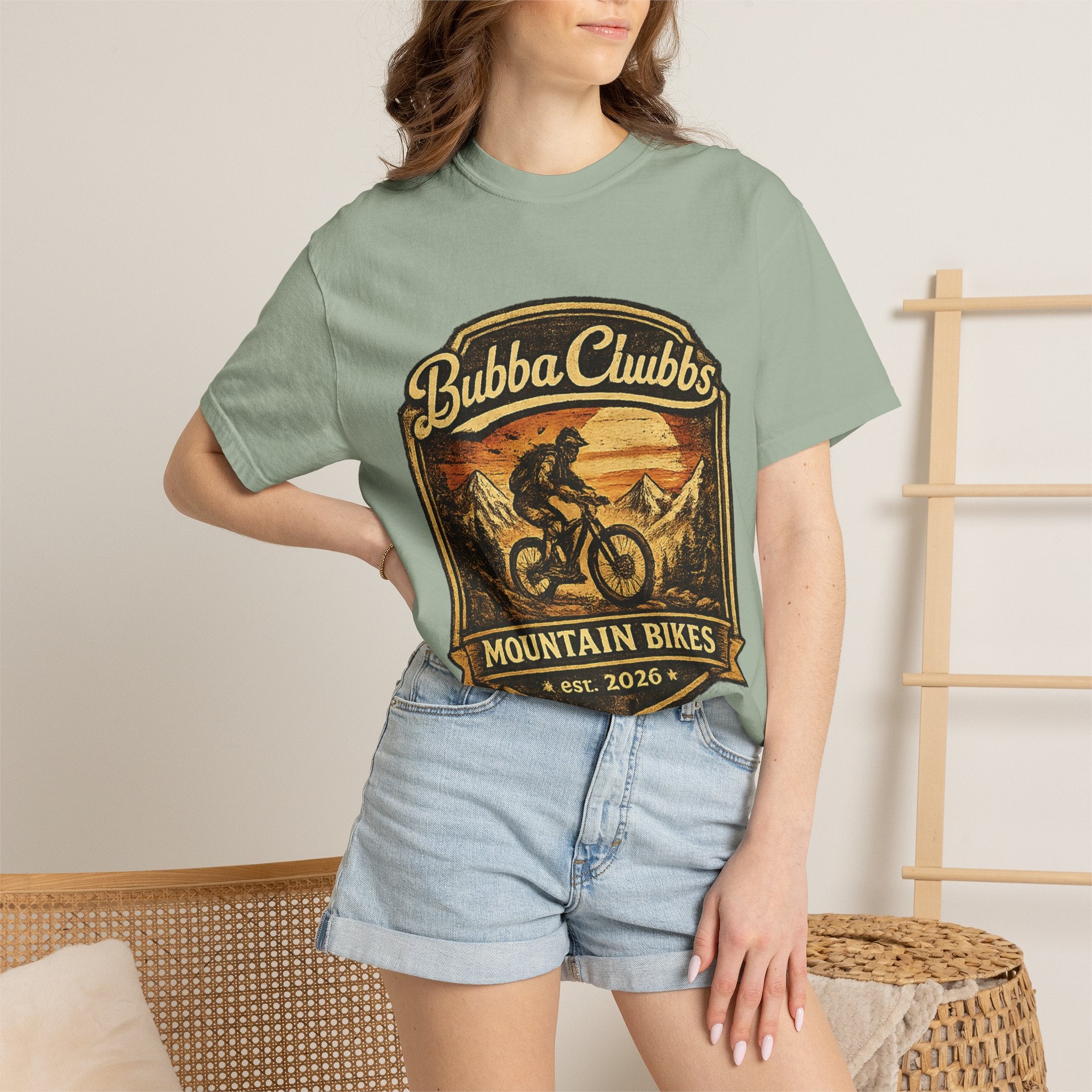 Mountain Bikes Graphic Tee | BubbaChubbs Get Out Stay Wild T-Shirt