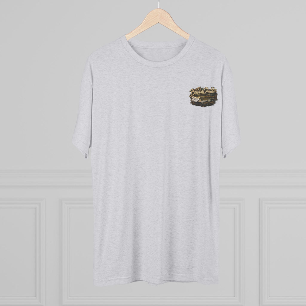BubbaChubbs Bass Eli Minimalist Logo Tee — Adventure Outdoor Crew Shirt Printify